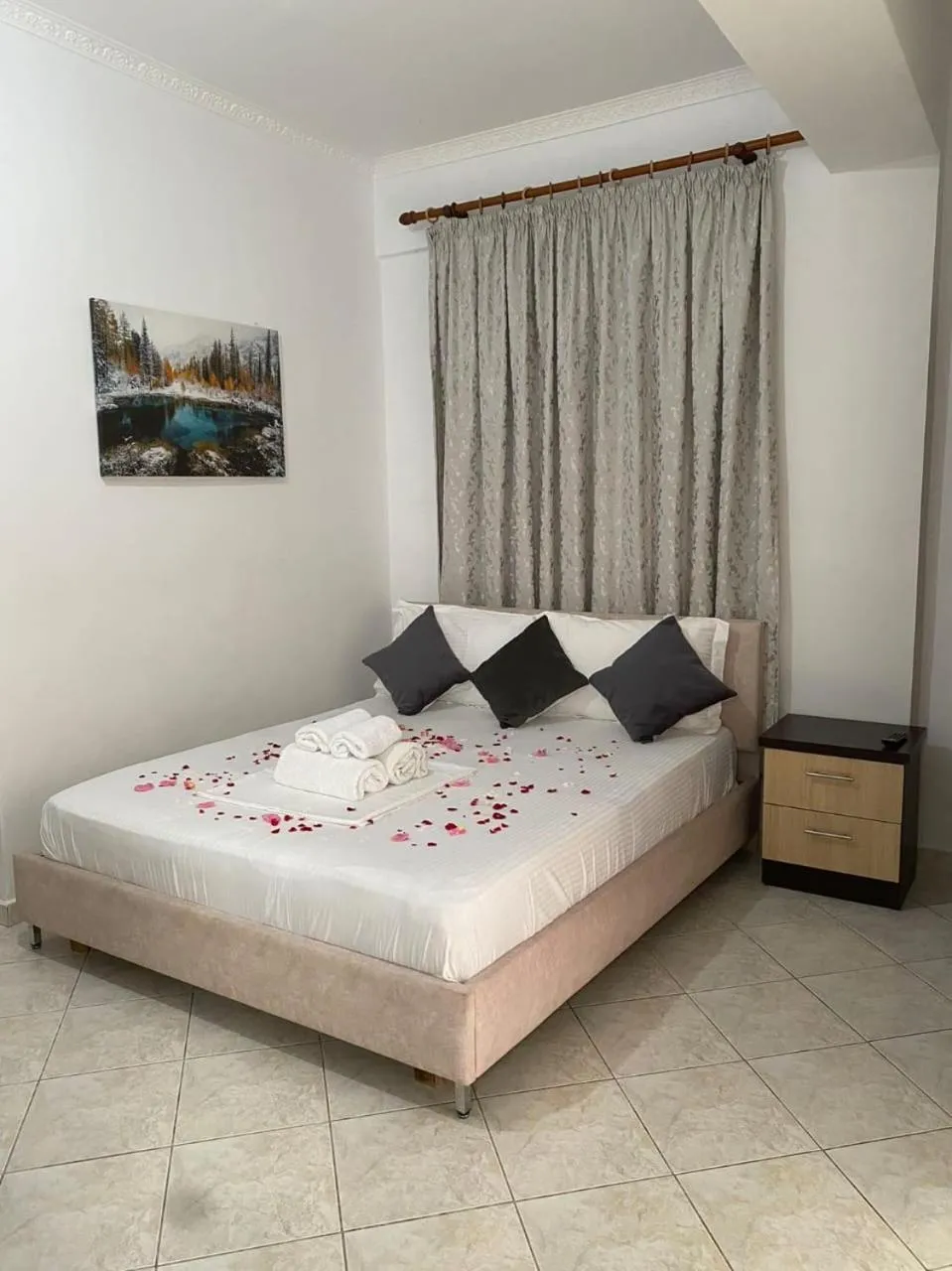 Bed in Green Garden Villa