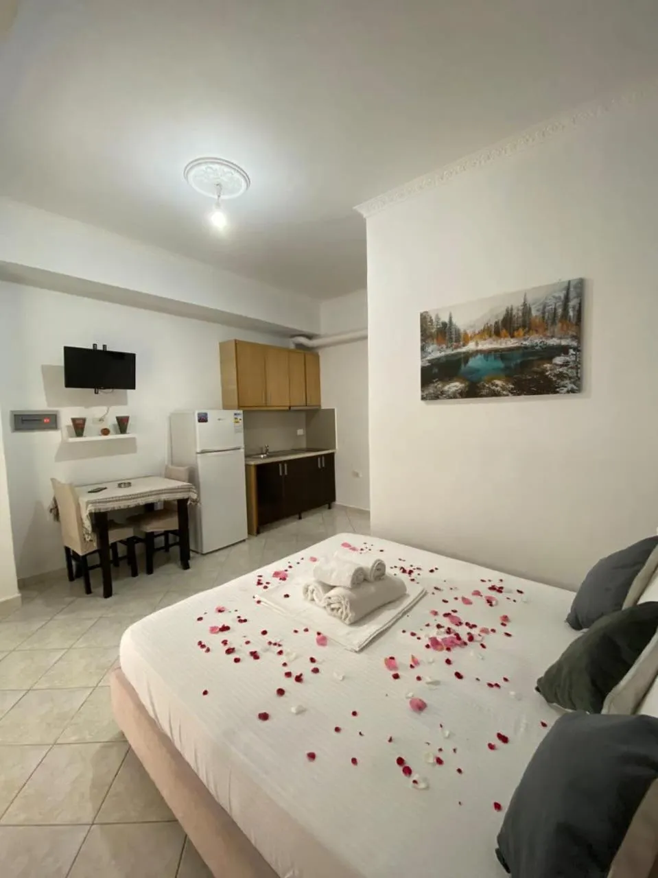 Bed in Green Garden Villa