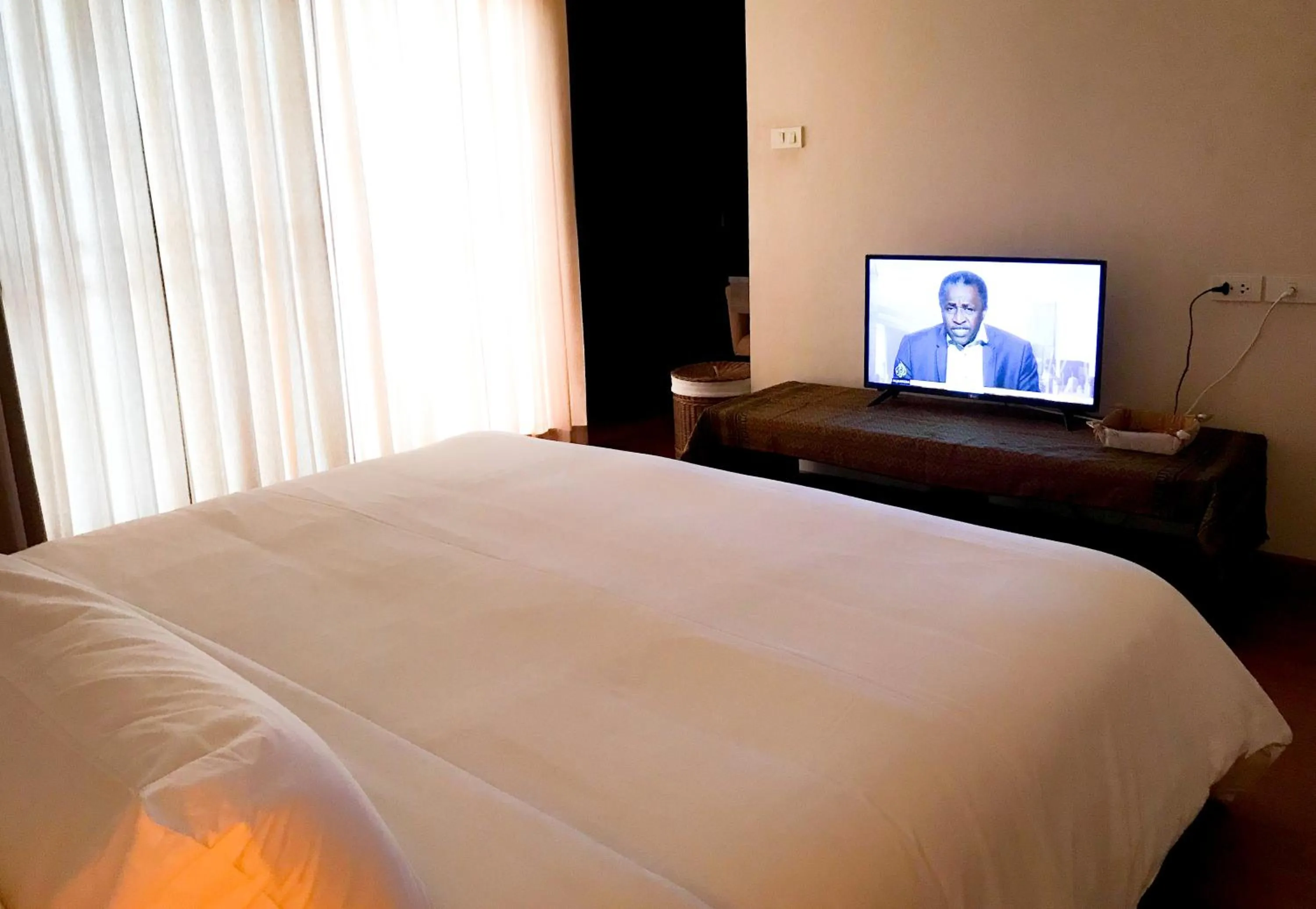 Bed in Siam Bright Suite