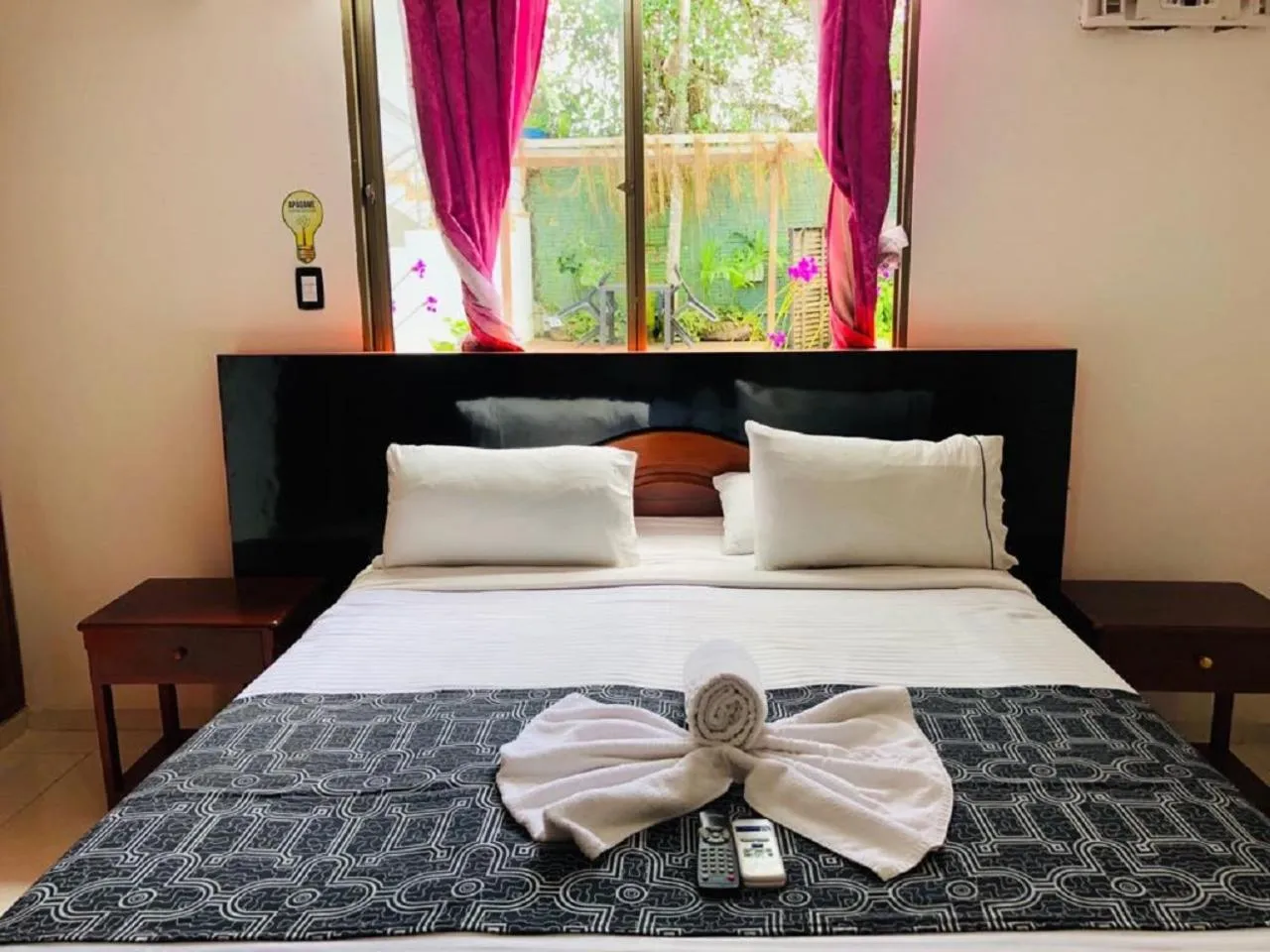 Bed in Hotel Yurupary AMAZONAS