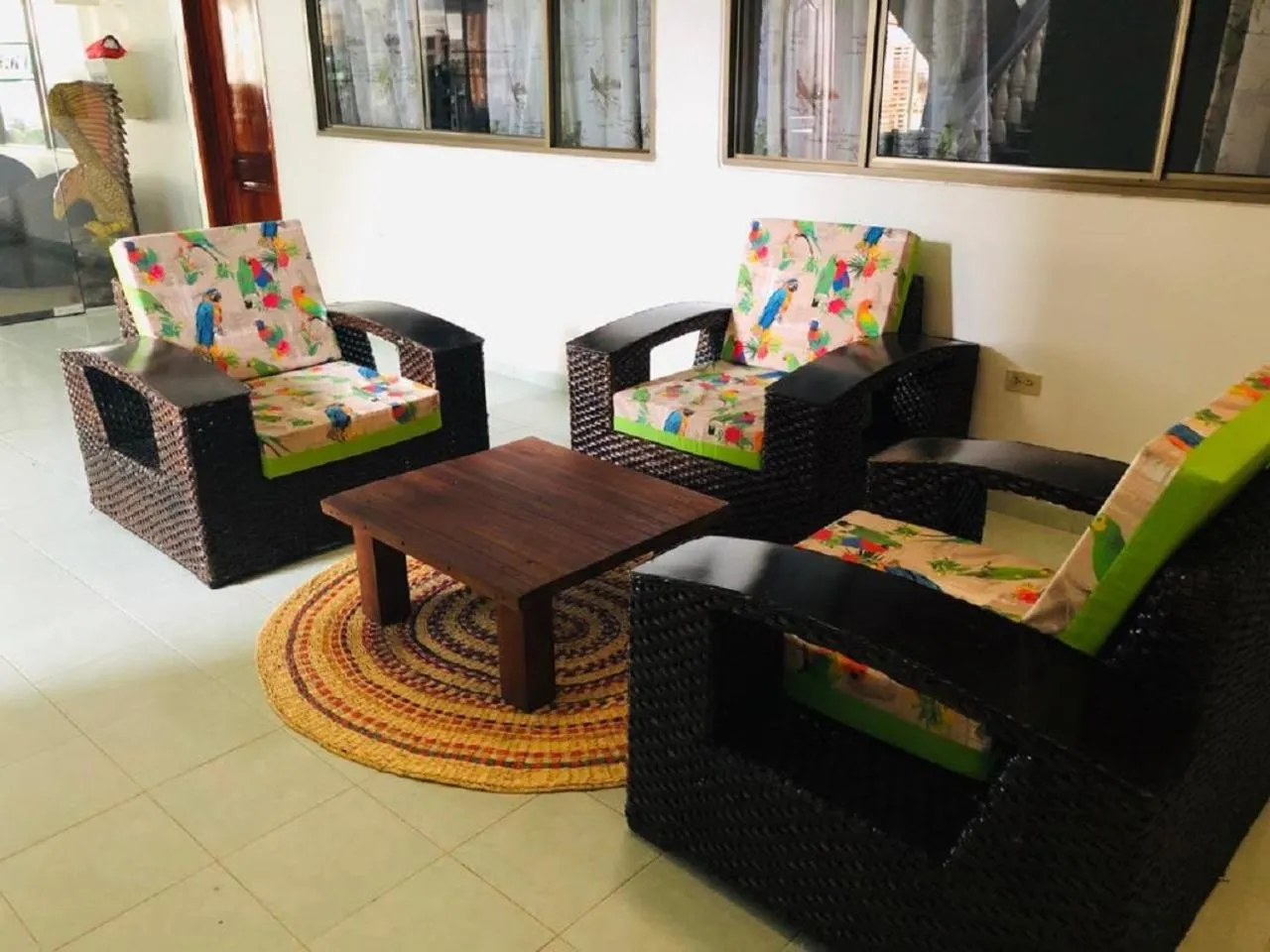 Living room in Hotel Yurupary AMAZONAS