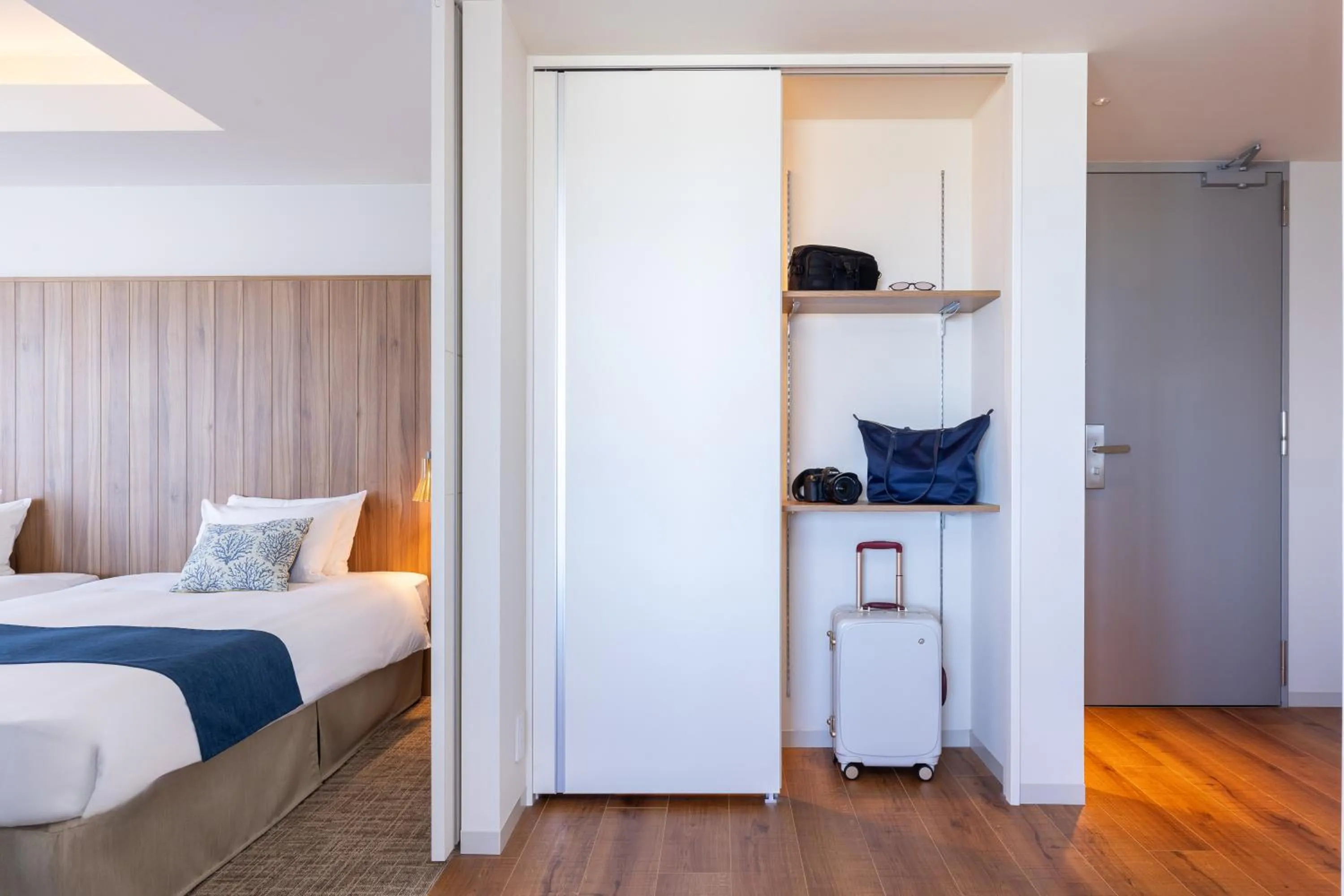 Photo of the whole room, Bed in Tokyu Stay Okinawa Naha