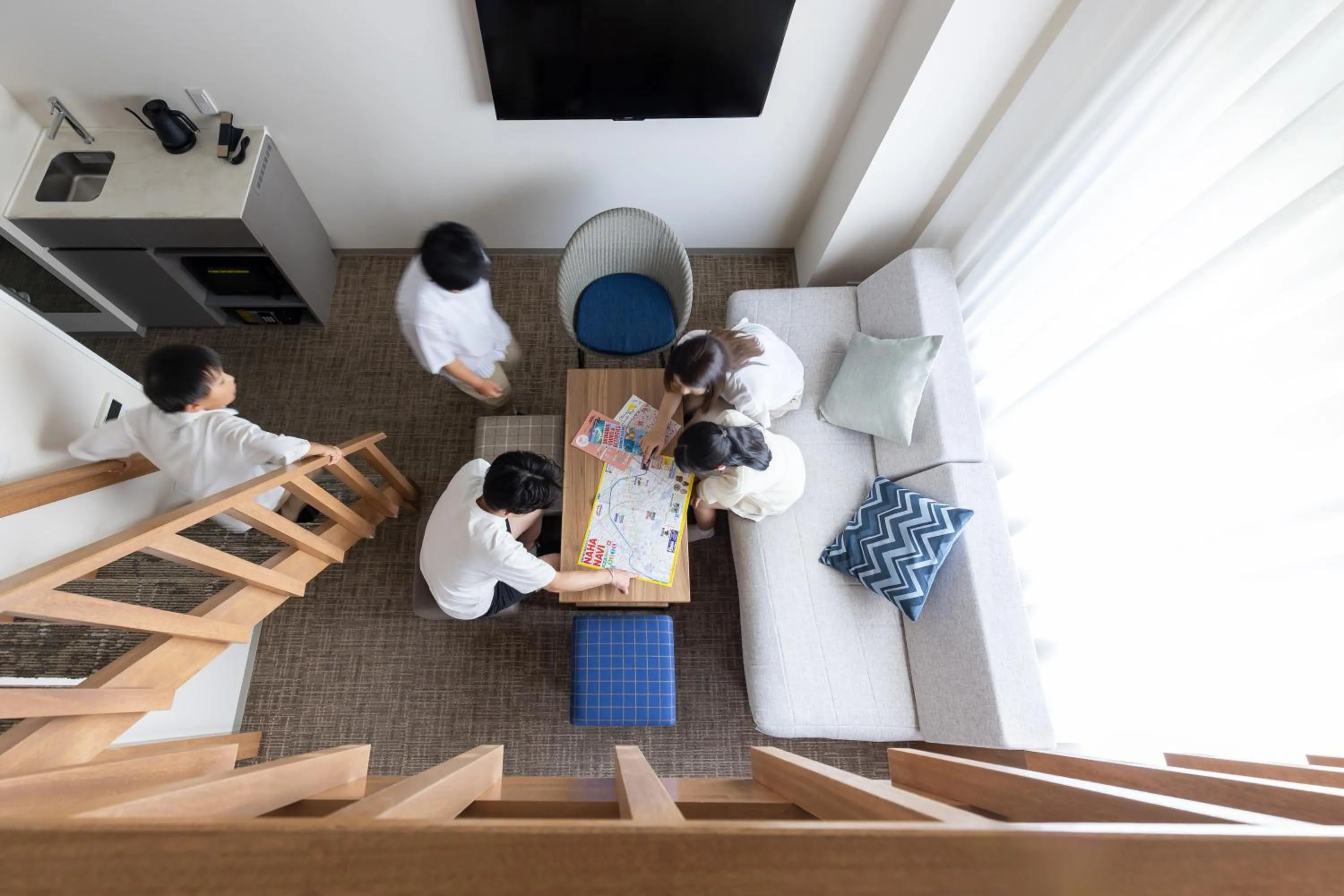 Photo of the whole room in Tokyu Stay Okinawa Naha