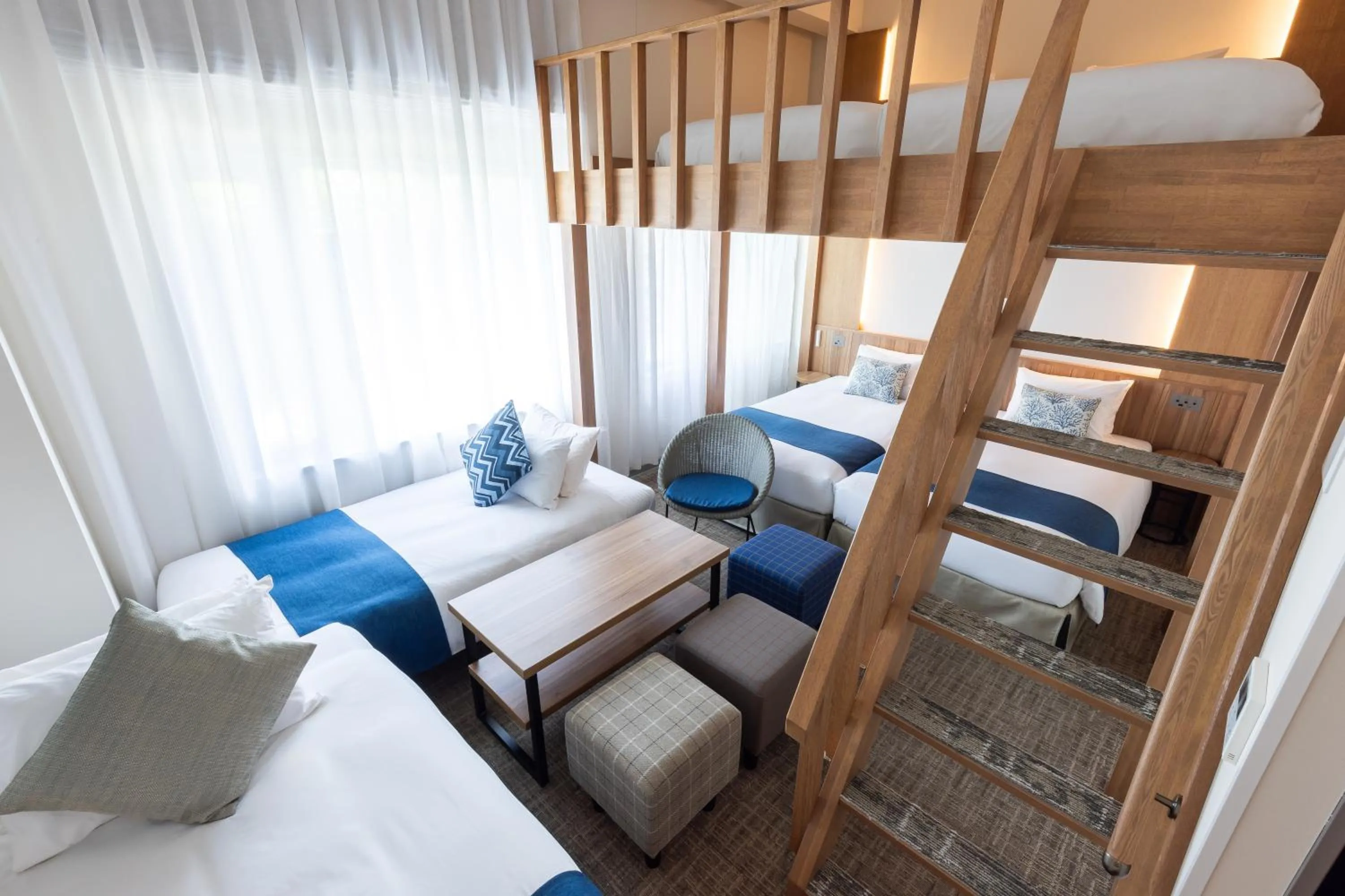 Photo of the whole room, Bed in Tokyu Stay Okinawa Naha