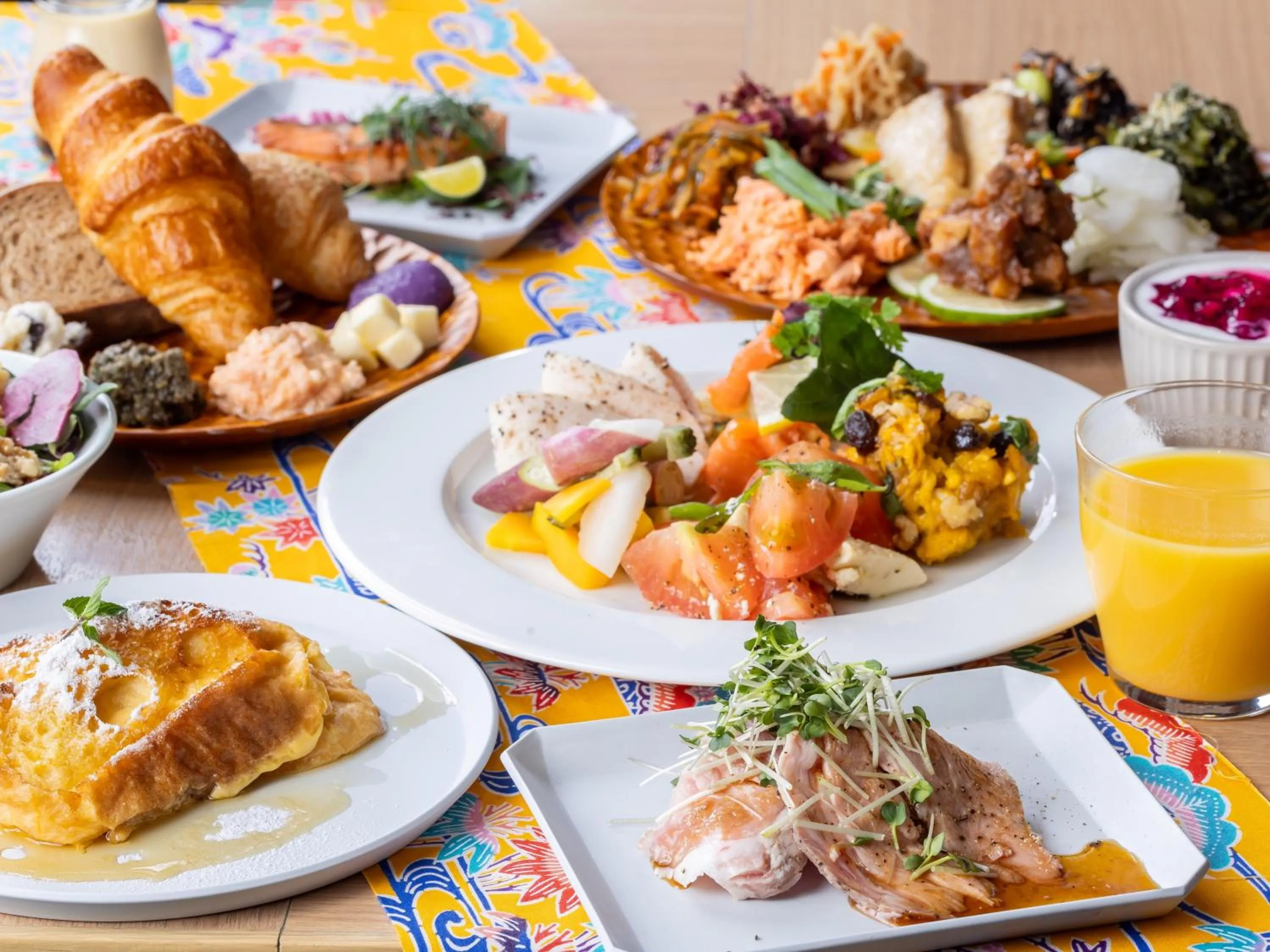 Buffet breakfast in Tokyu Stay Okinawa Naha