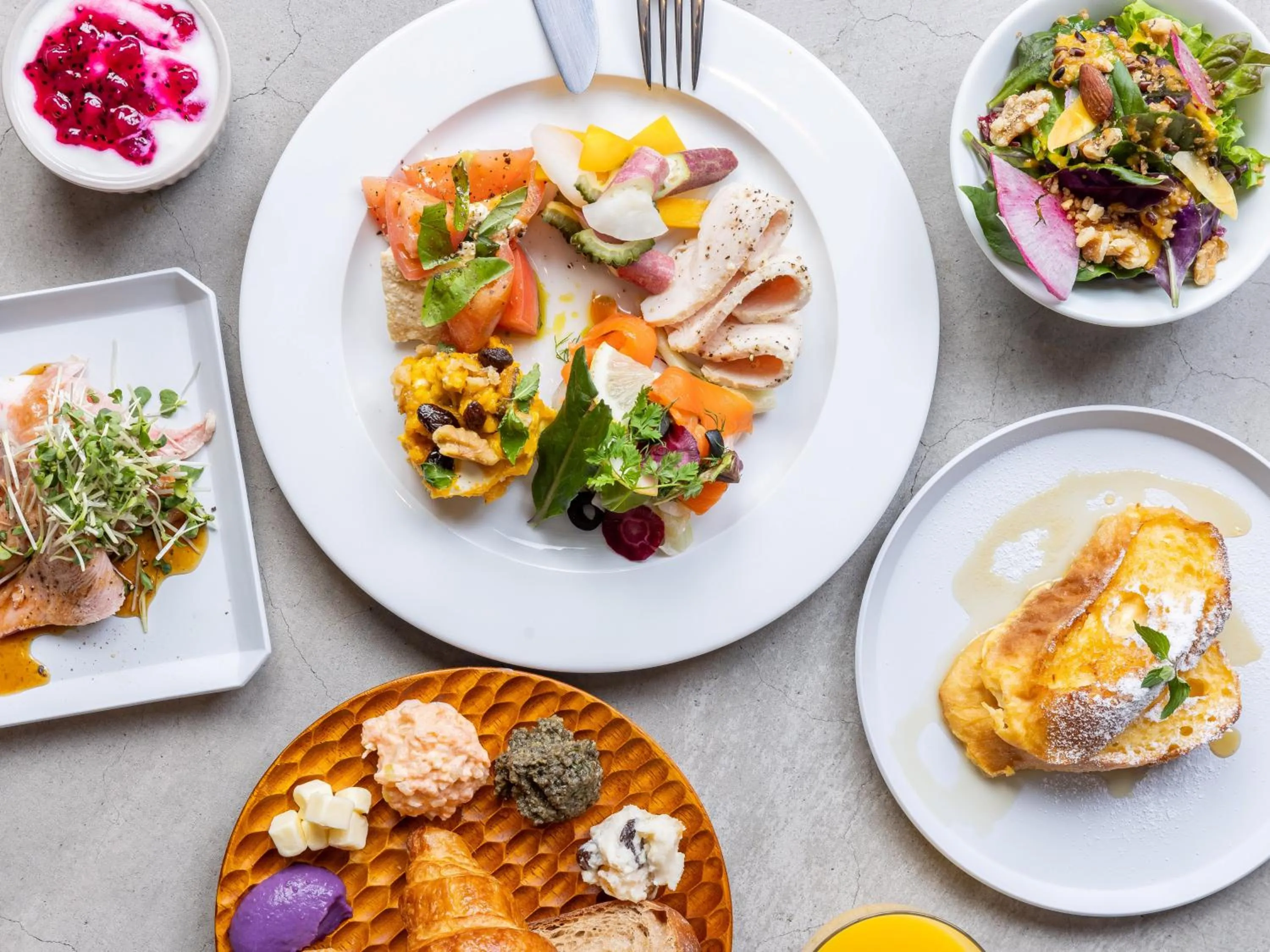 Buffet breakfast in Tokyu Stay Okinawa Naha