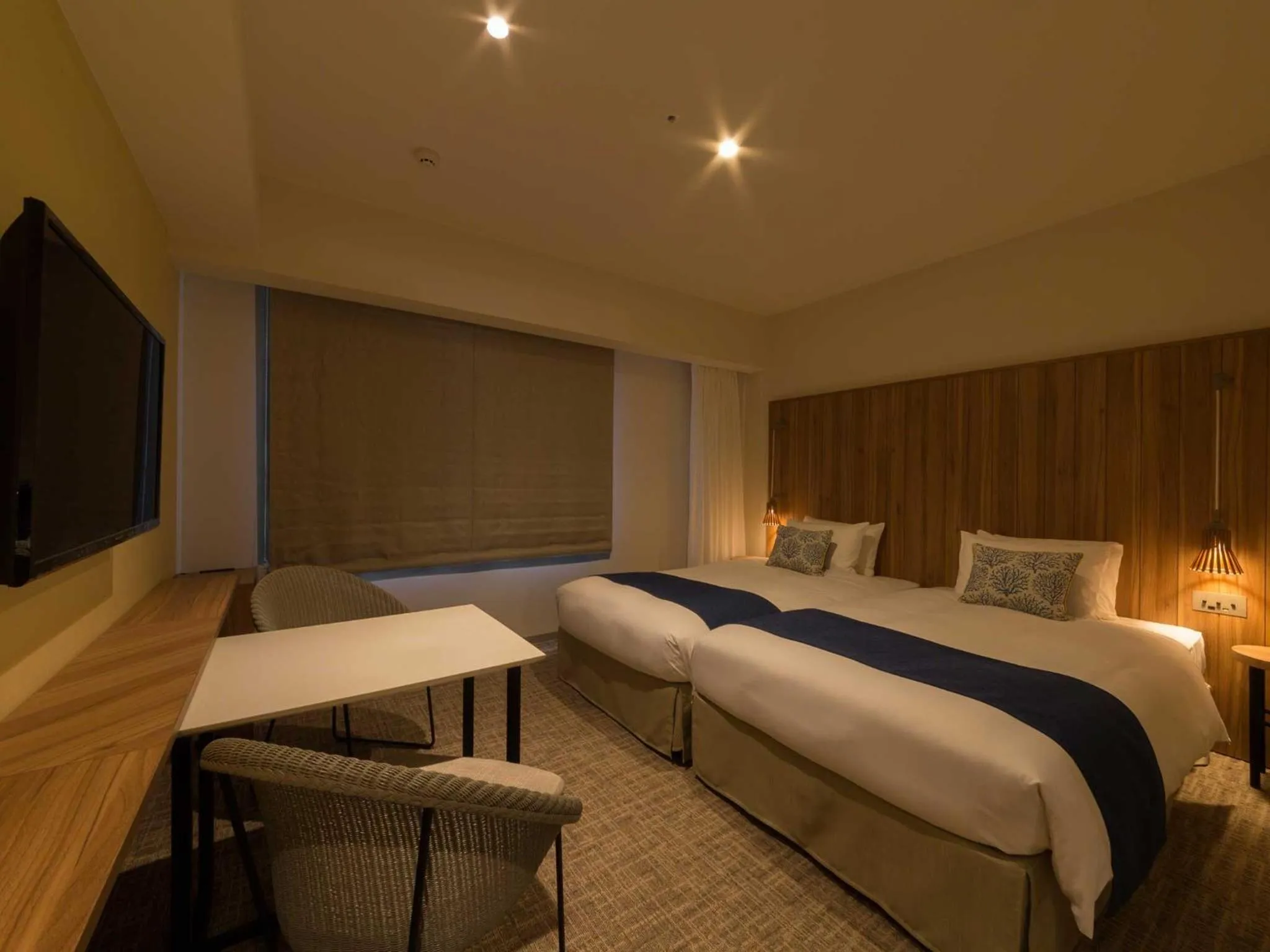 Bed in Tokyu Stay Okinawa Naha