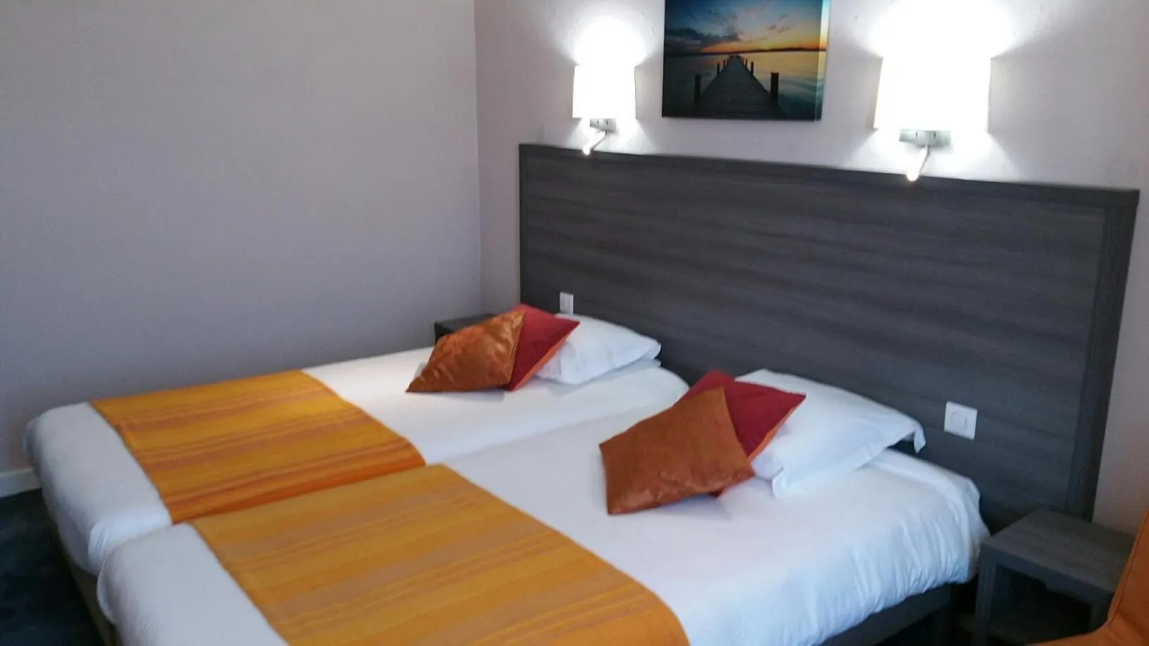 Photo of the whole room, Bed in Cit'Hotel Du Port Rhu