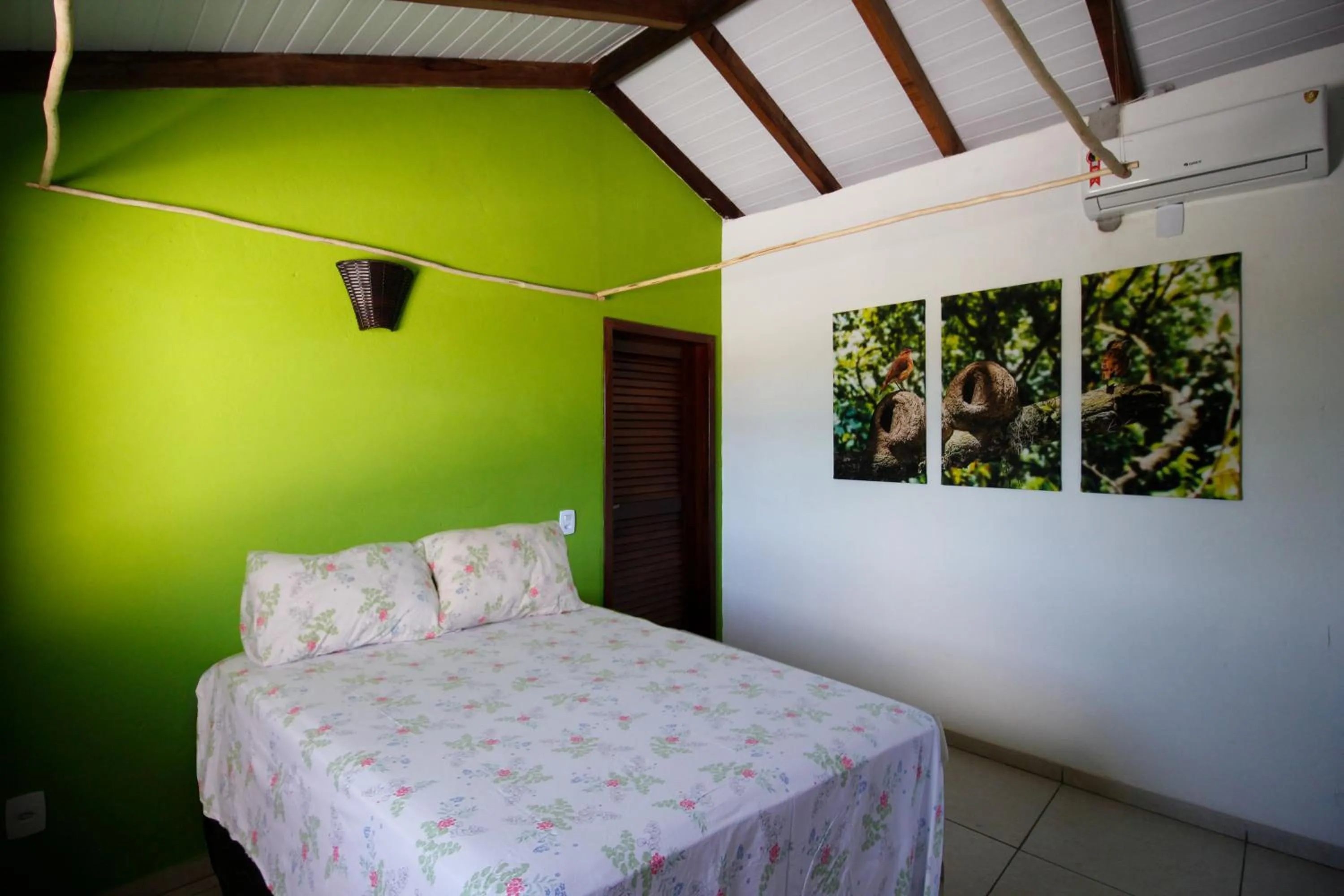 Bed in Fazenda Eco-Jardim