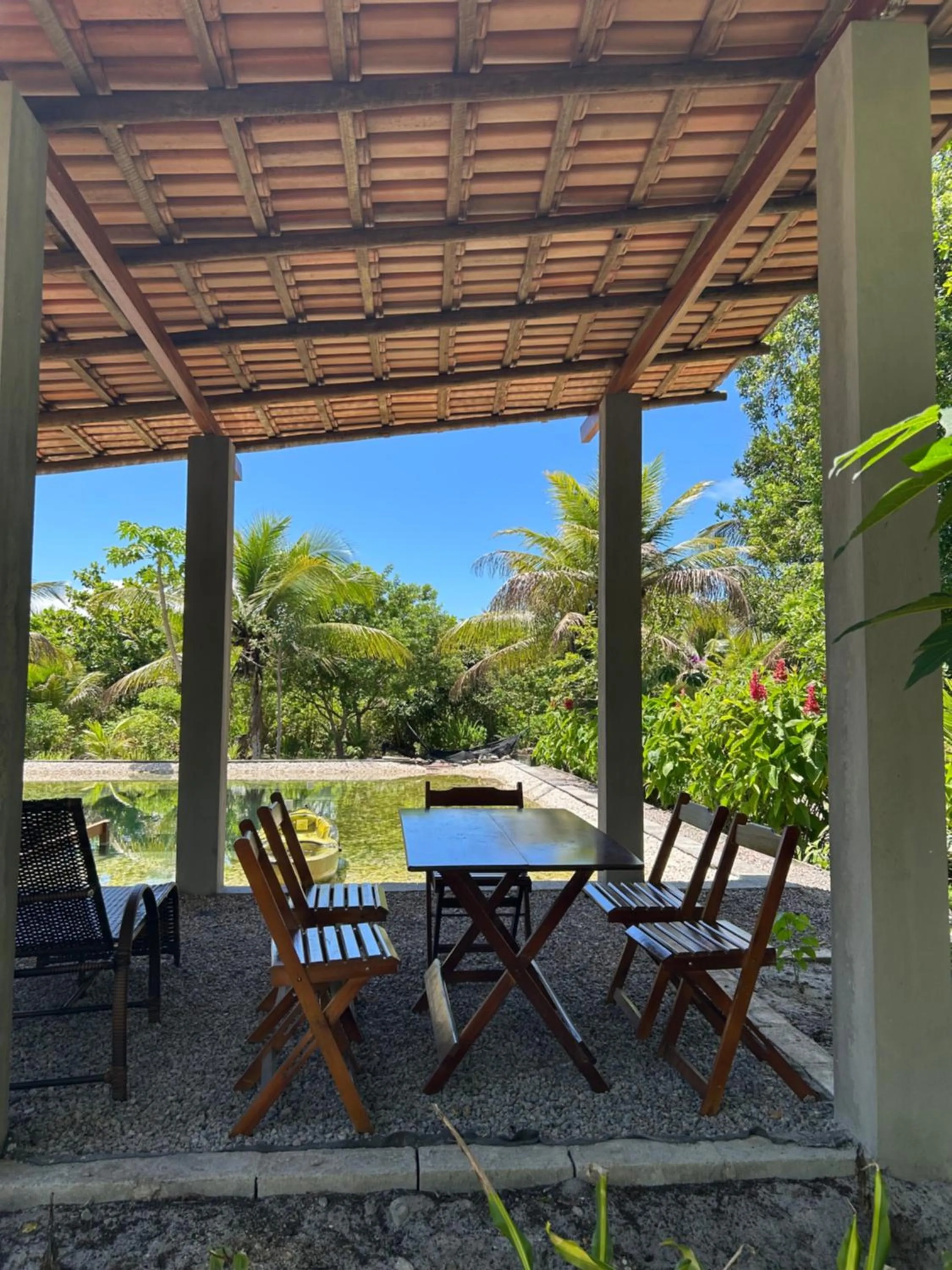 Swimming pool in Fazenda Eco-Jardim