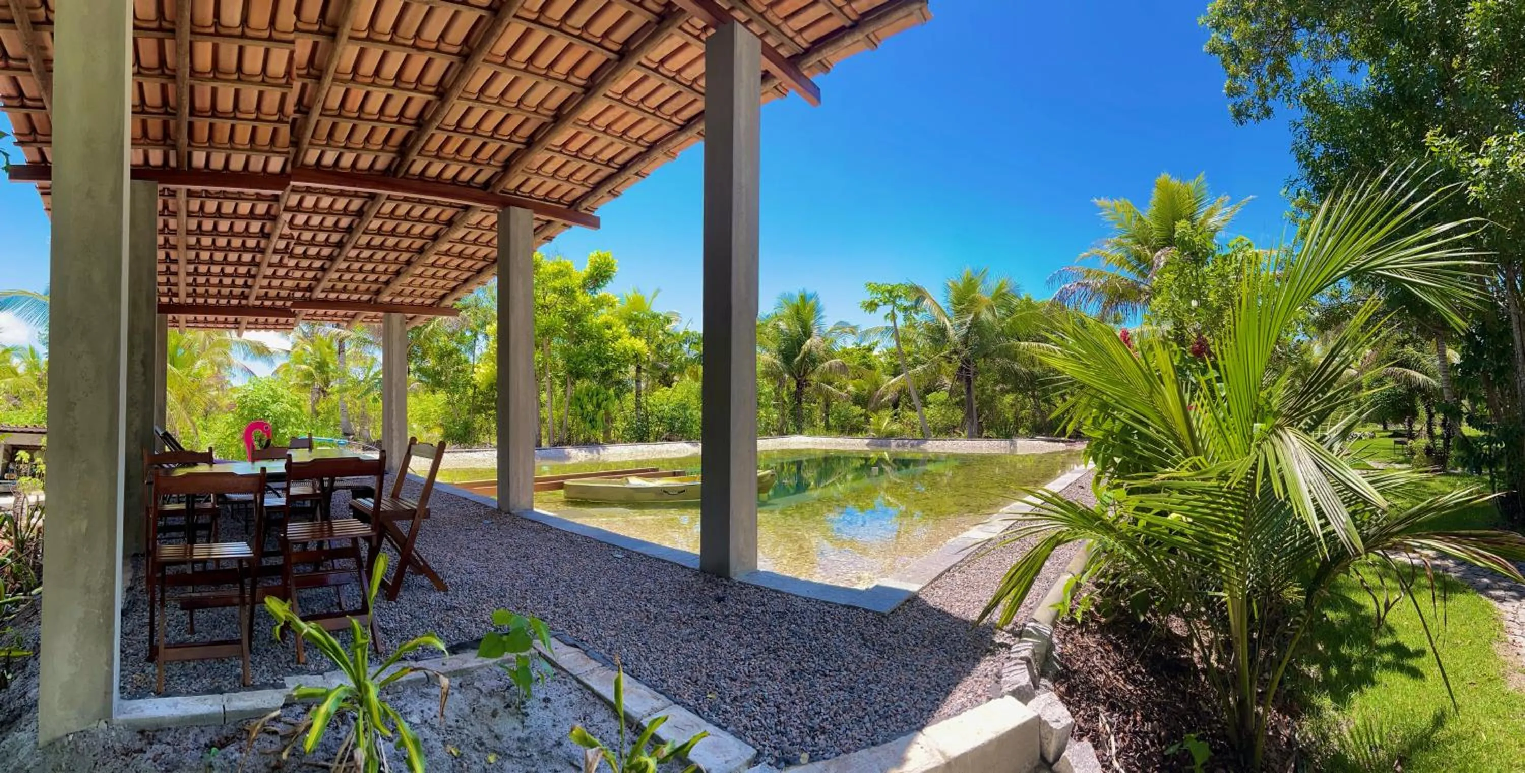 Swimming pool in Fazenda Eco-Jardim