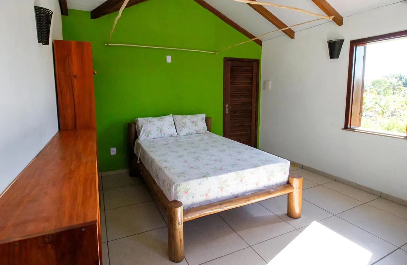 Bed in Fazenda Eco-Jardim