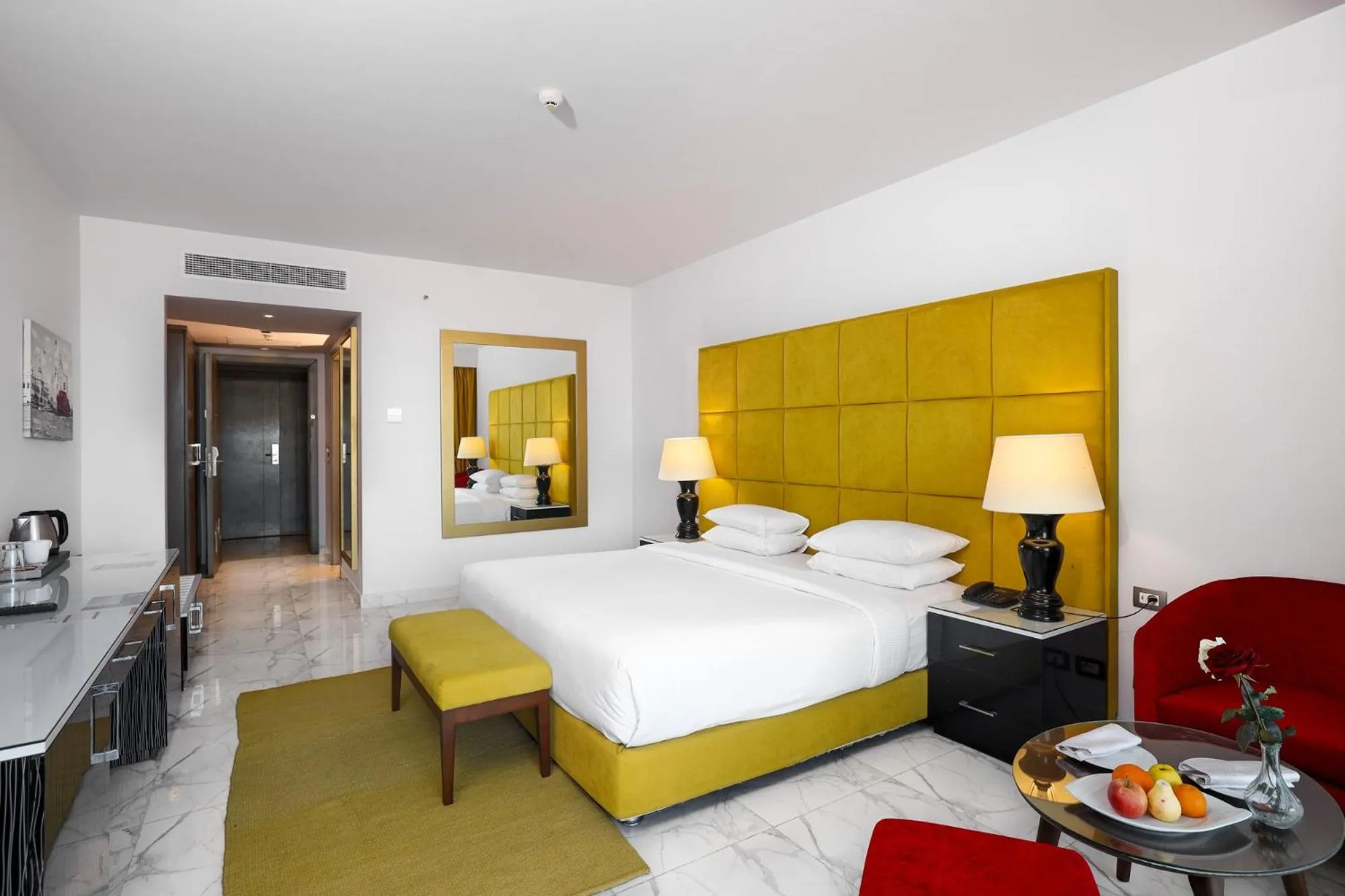 Bedroom, Bed in Porto Said Hotel & Spa