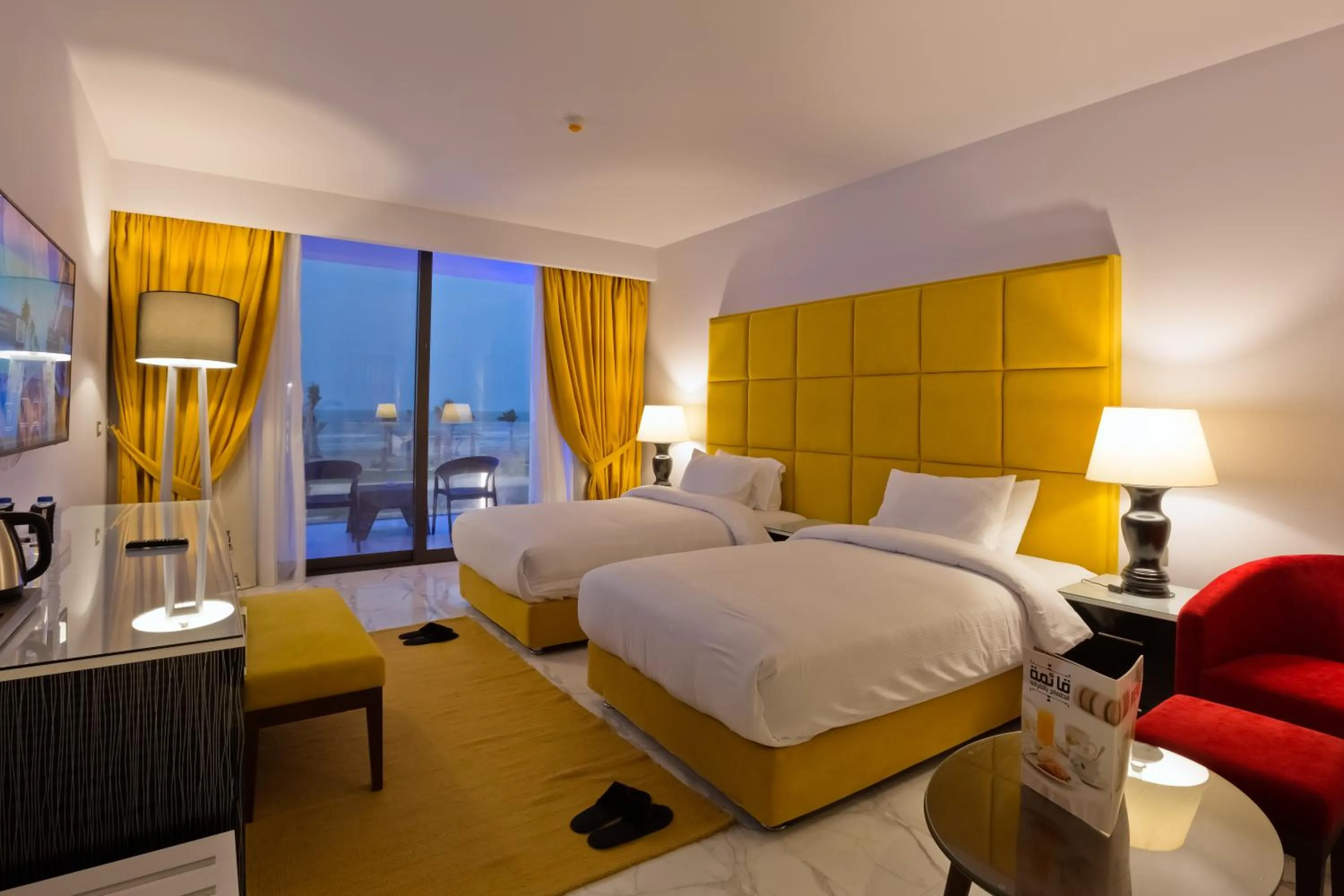 Photo of the whole room, Bed in Porto Said Hotel & Spa