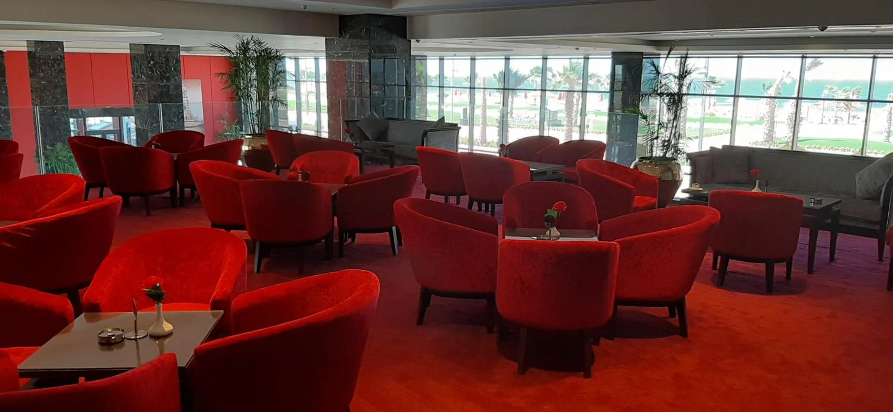 Seating area in Porto Said Hotel & Spa
