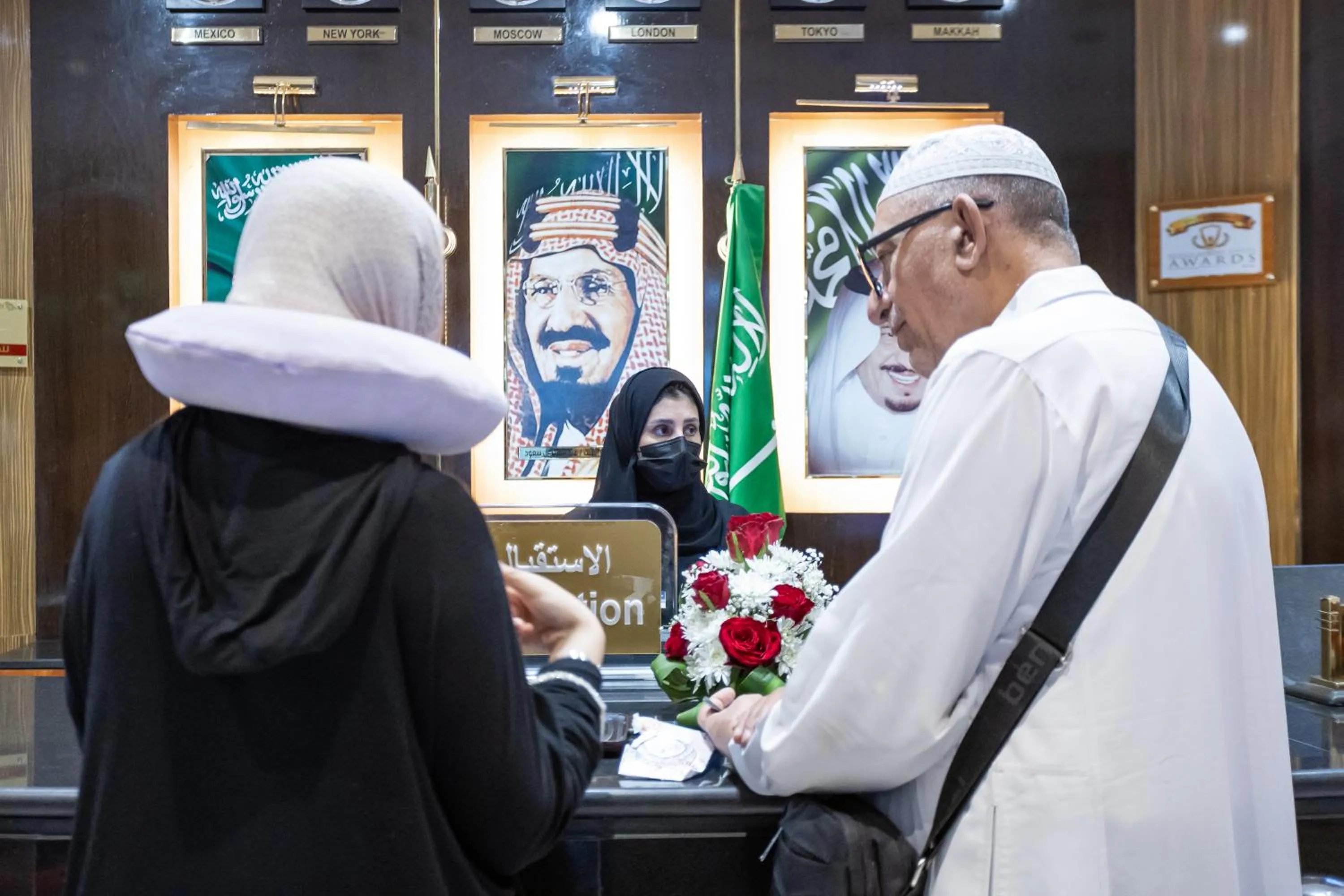 group of guests in Golden Tulip Al Shakreen