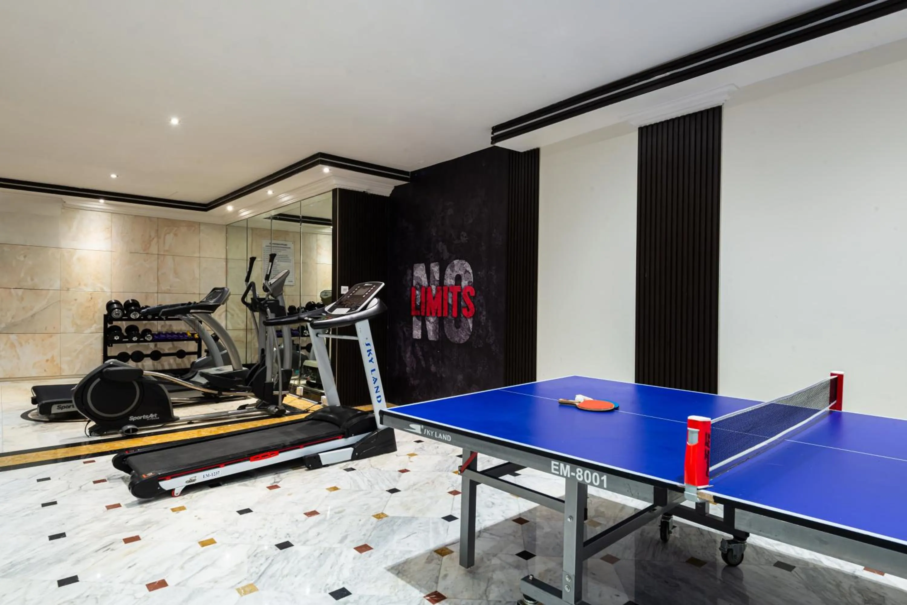 Fitness centre/facilities in Golden Tulip Al Shakreen