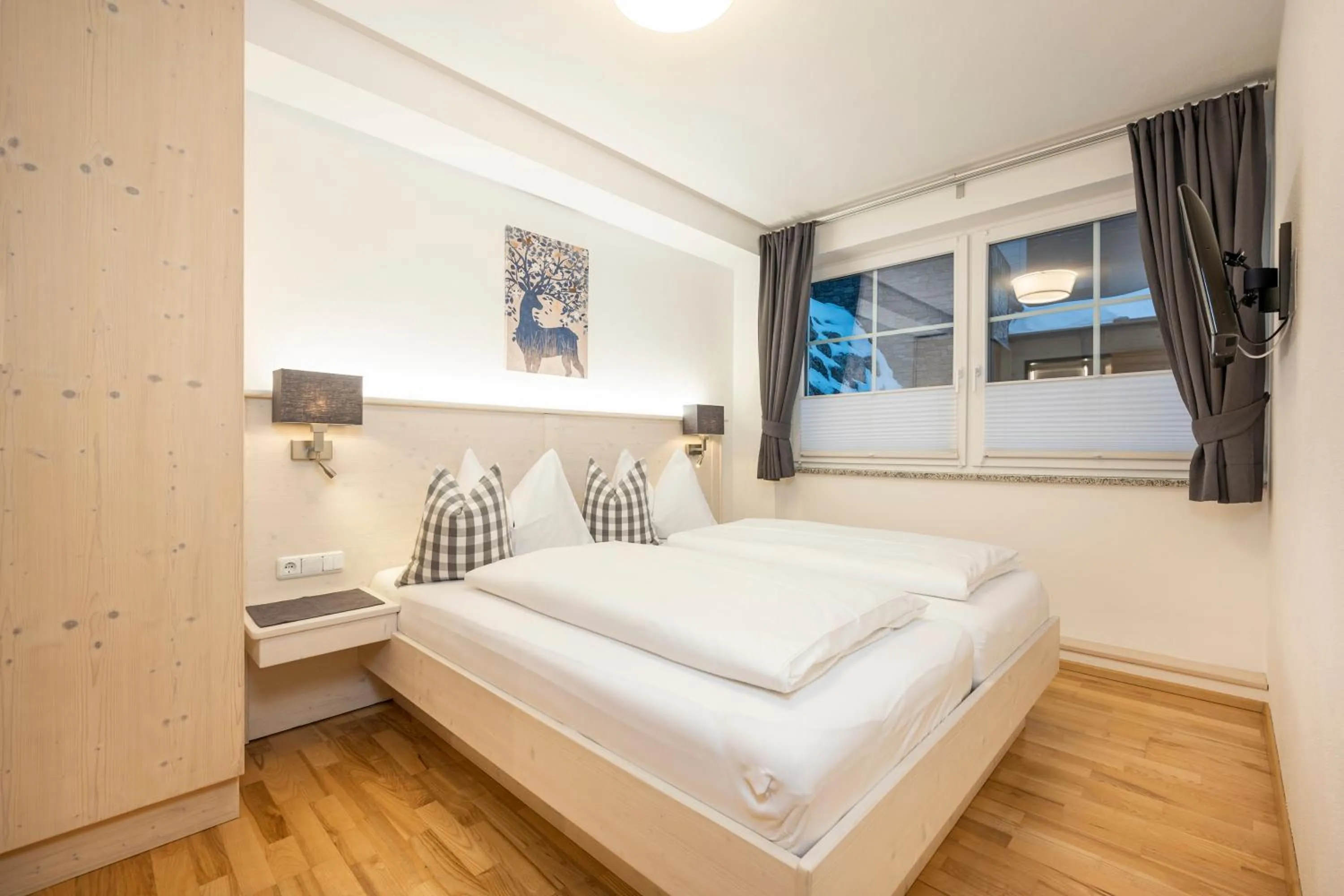 Bed in Appartement Haus Faßwald