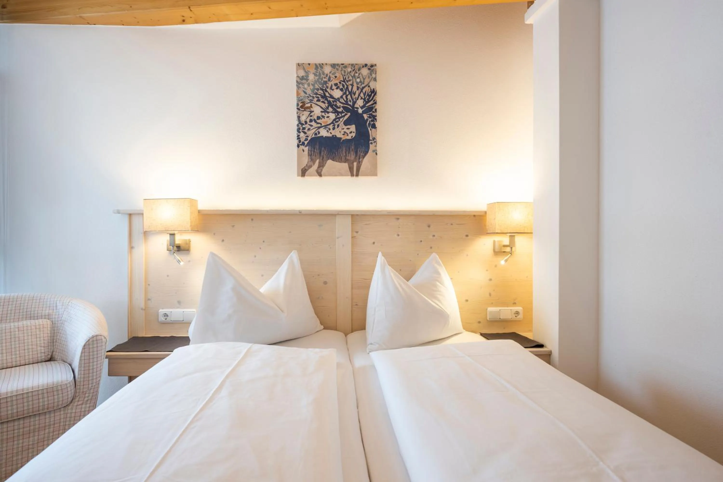 Bed in Appartement Haus Faßwald