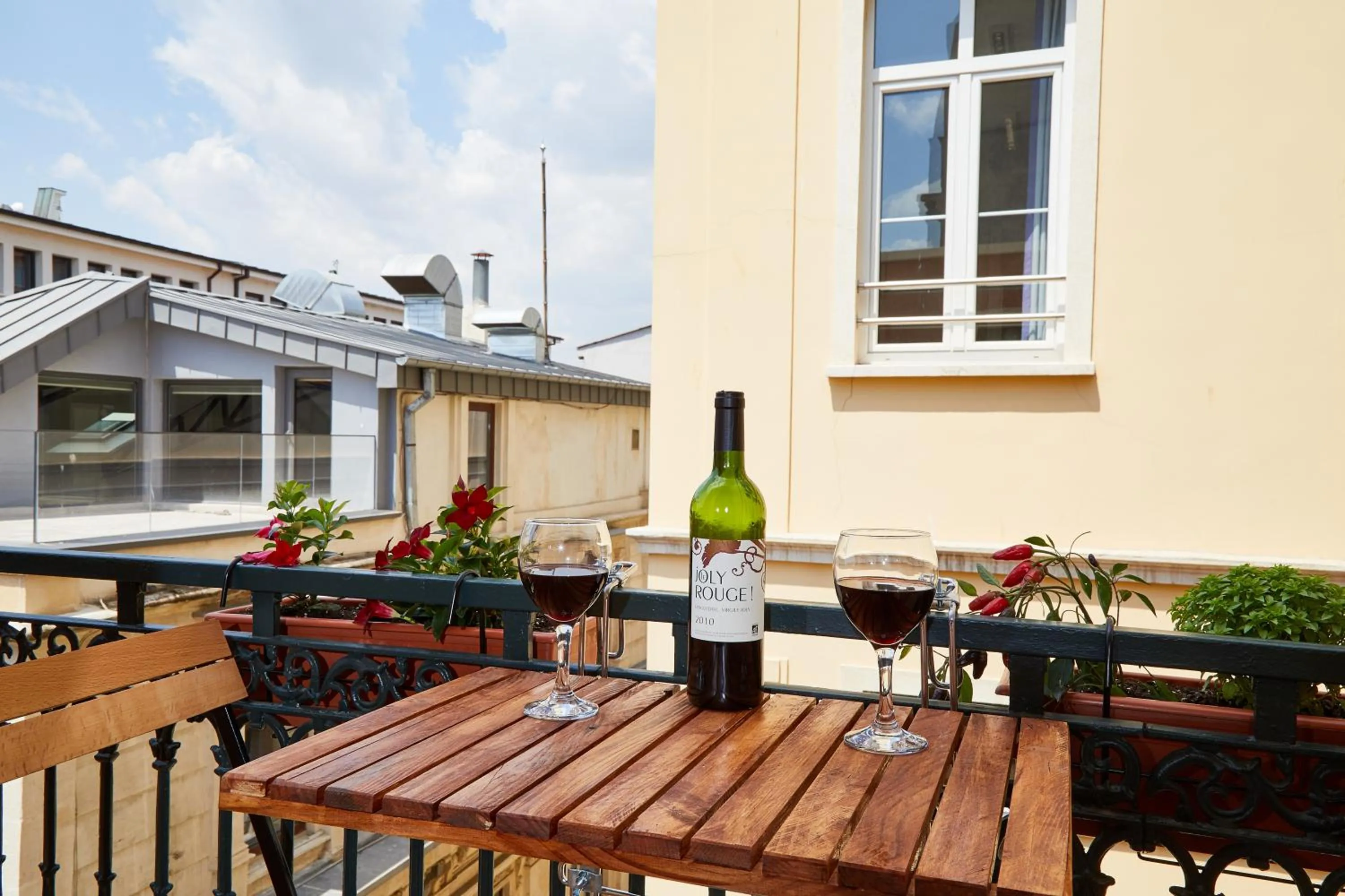 Balcony/Terrace in No 8 Galata