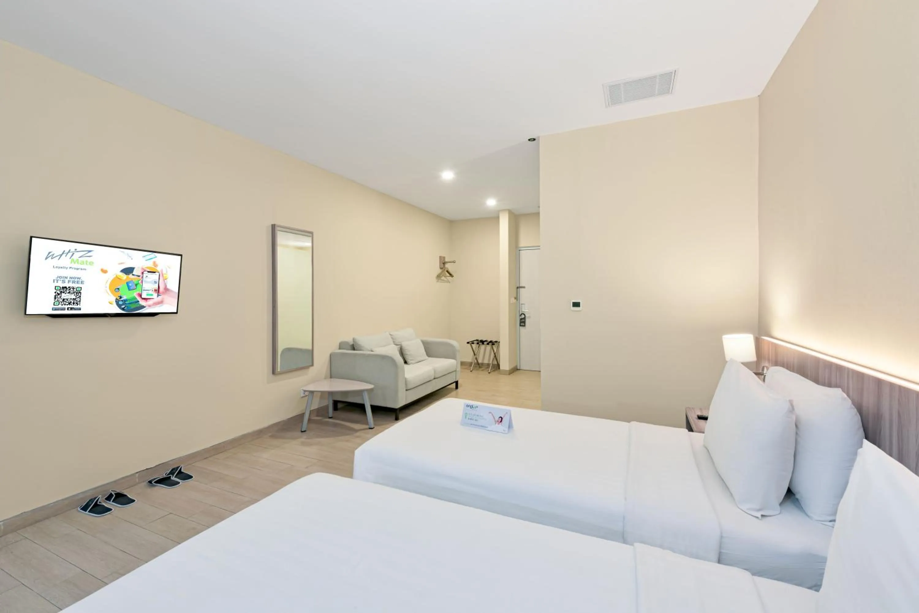 Bedroom in Grand Whiz Megamas Manado