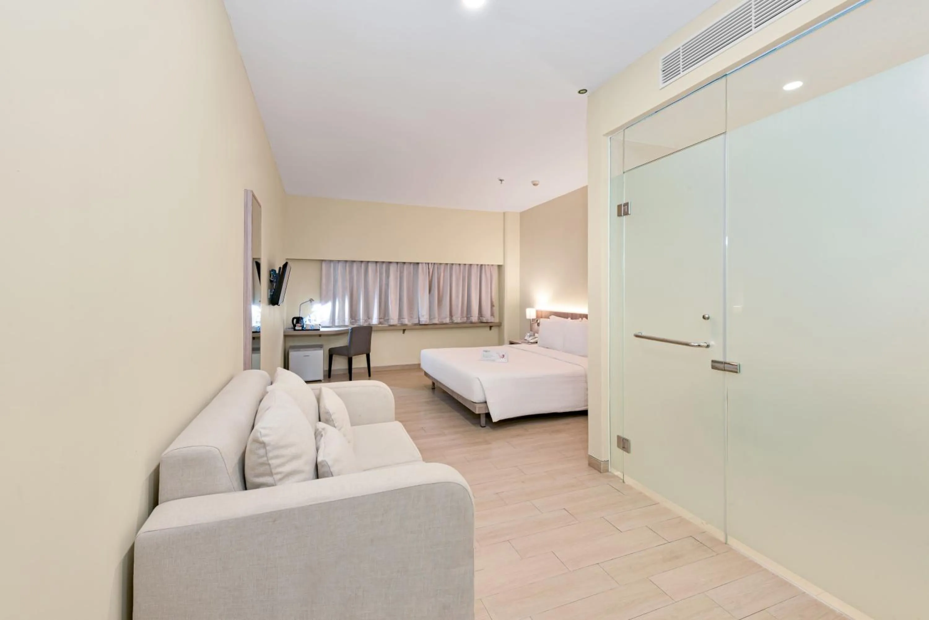 Bedroom in Grand Whiz Megamas Manado