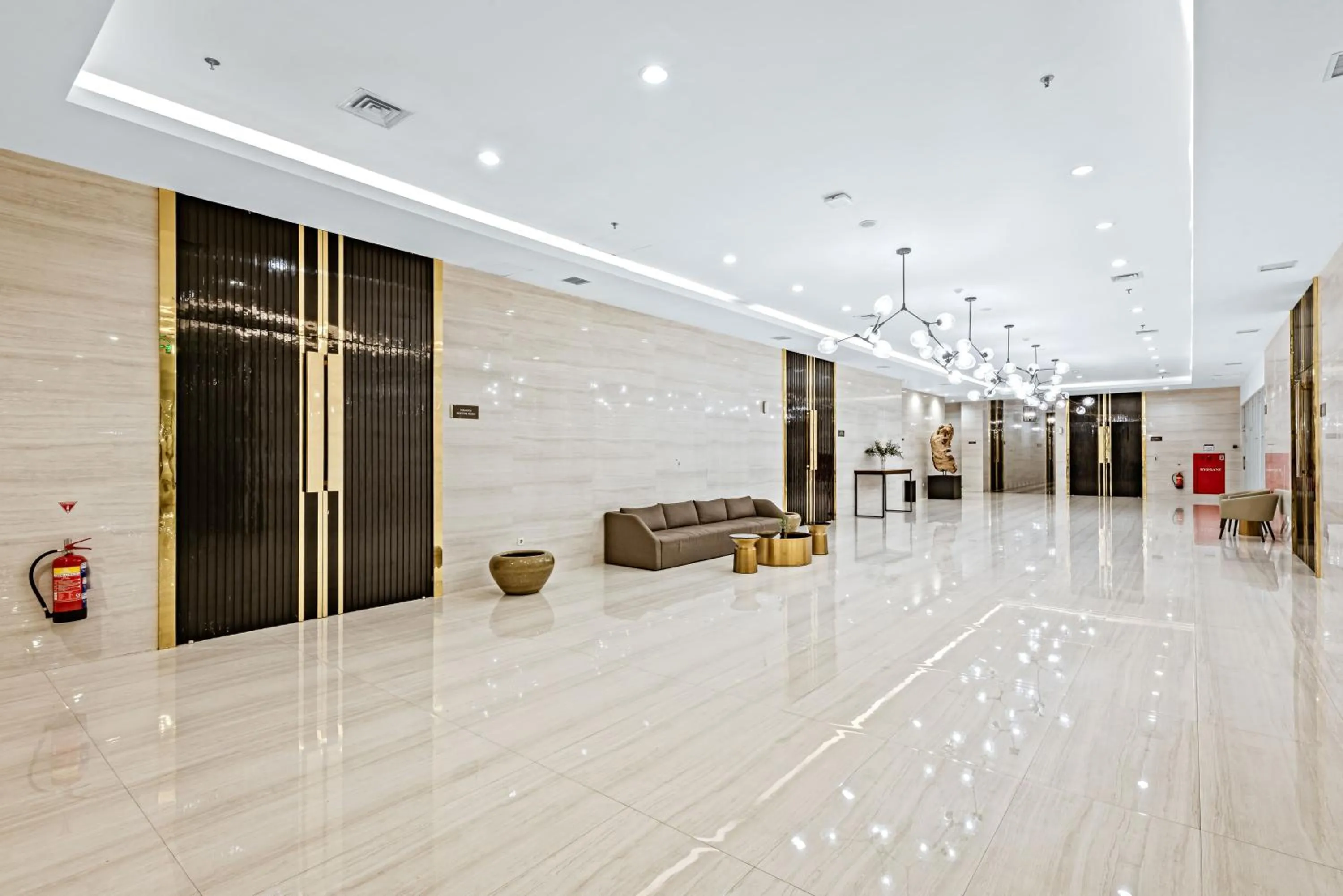 Seating area in Grand Whiz Megamas Manado