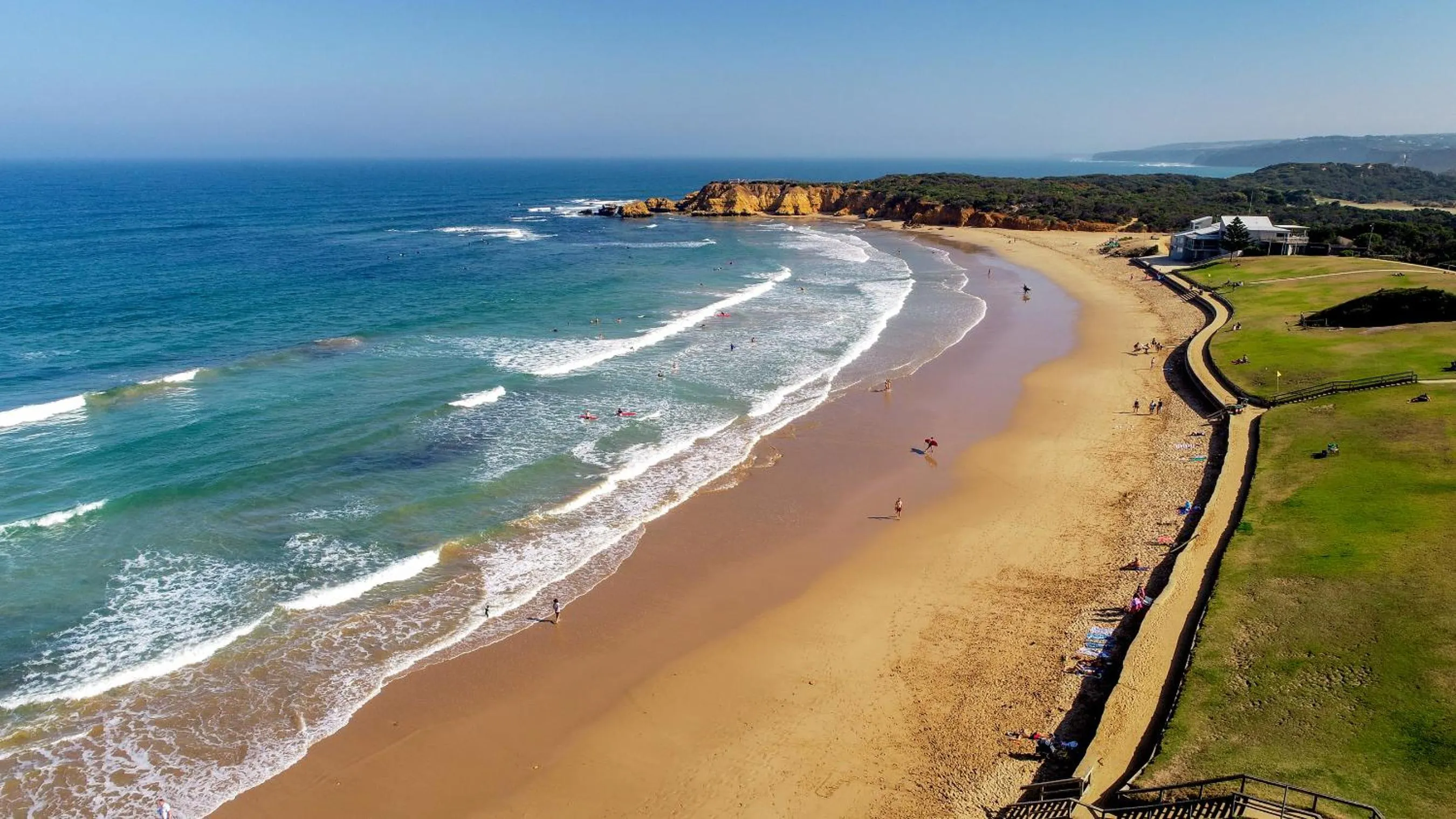 Natural landscape in Ingenia Holidays Torquay Australia