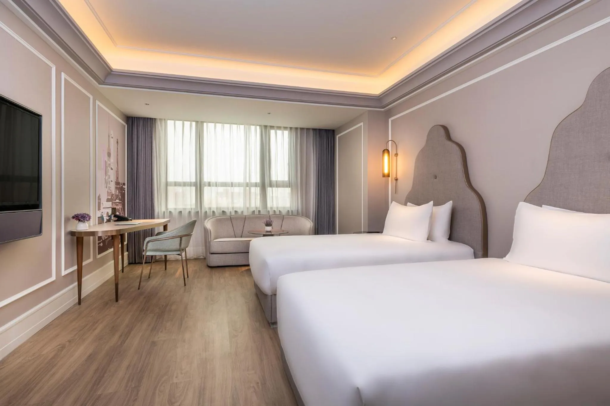 Decorative detail in Mercure Shanghai Hongqiao Central