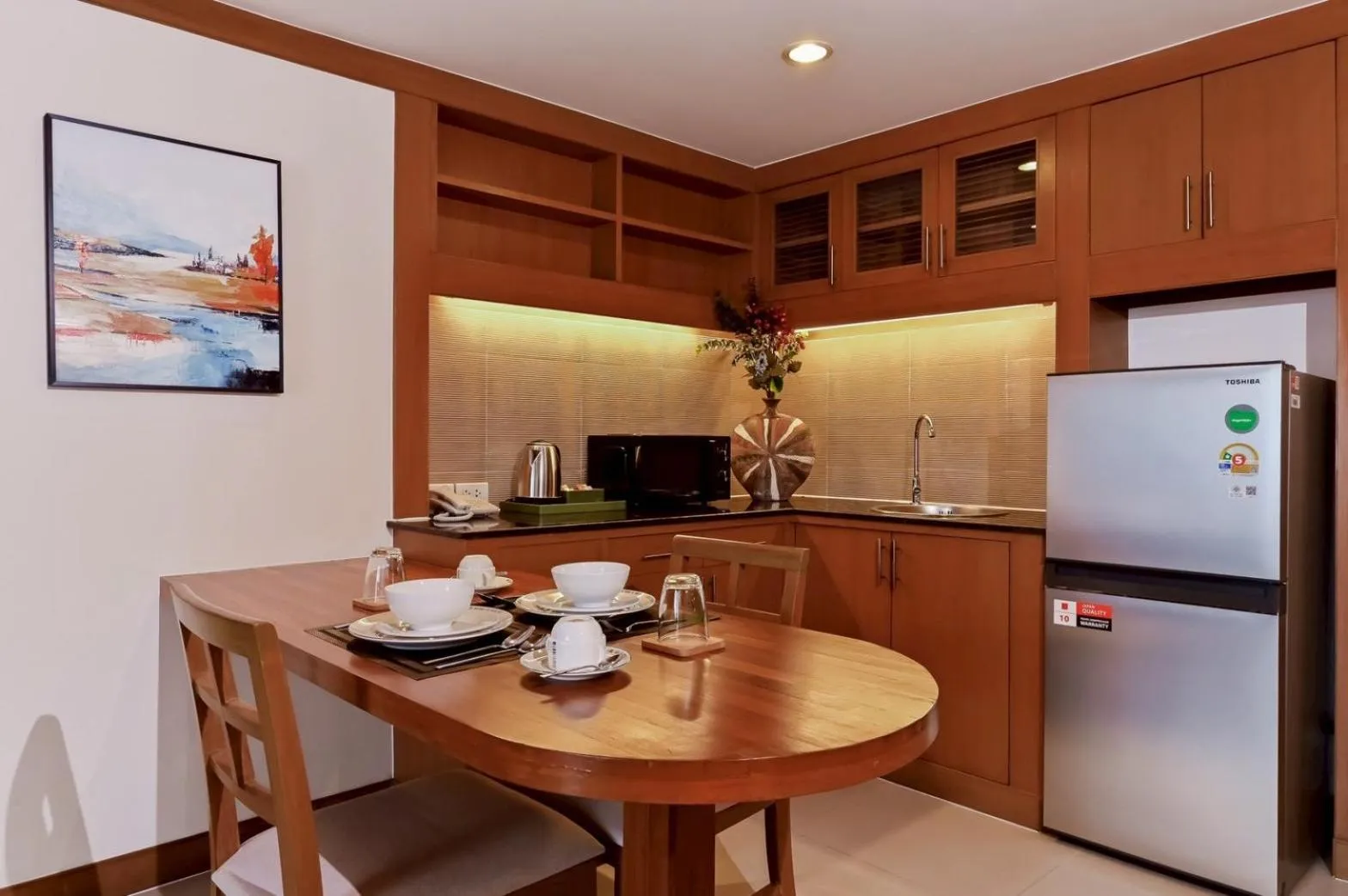 Dining area in Green Residence Ayutthaya - SHA Certified