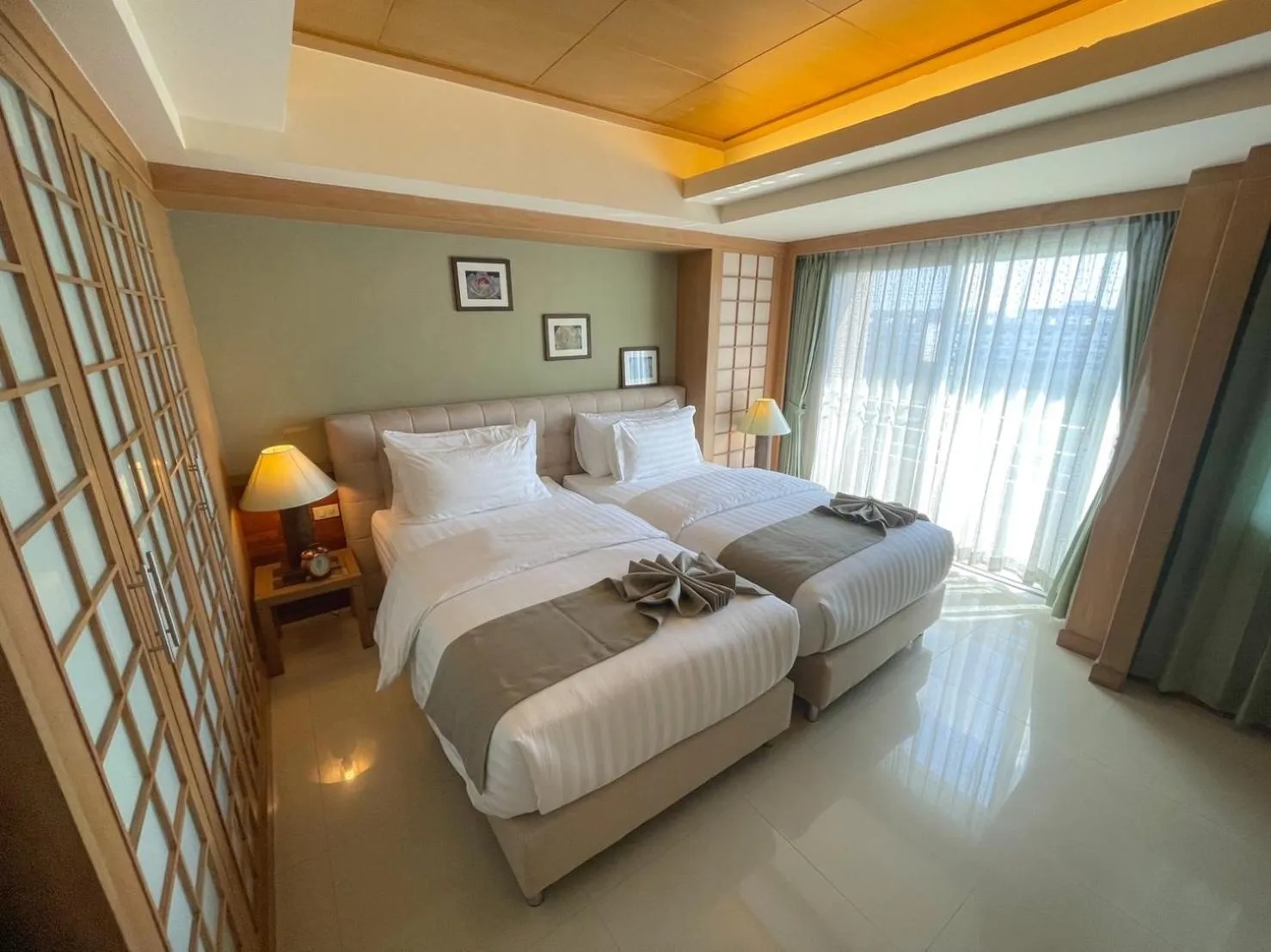 Bed in Green Residence Ayutthaya - SHA Certified