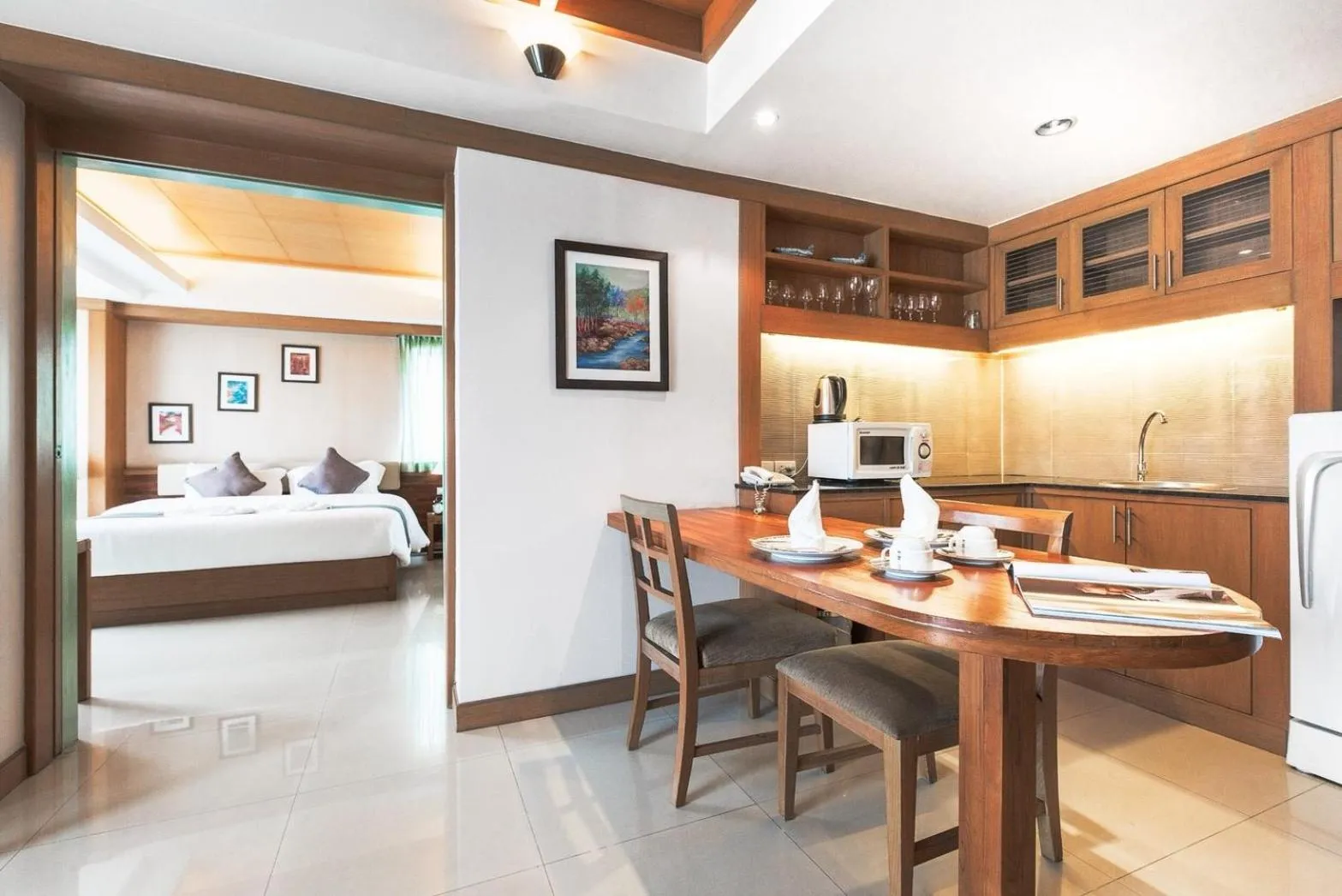 Restaurant/places to eat, Bed in Green Residence Ayutthaya - SHA Certified