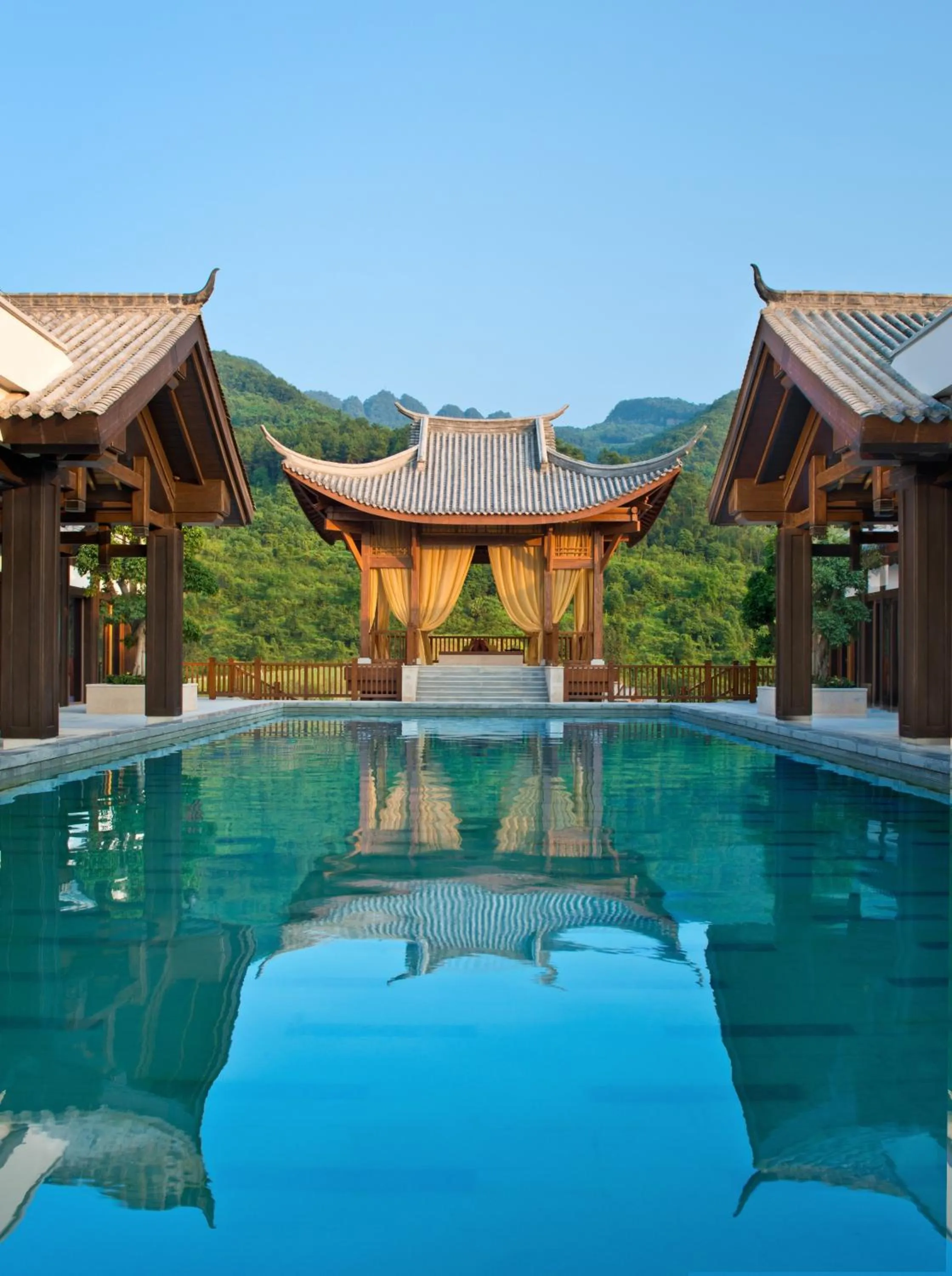 Property building in Banyan Tree Chongqing Beibei