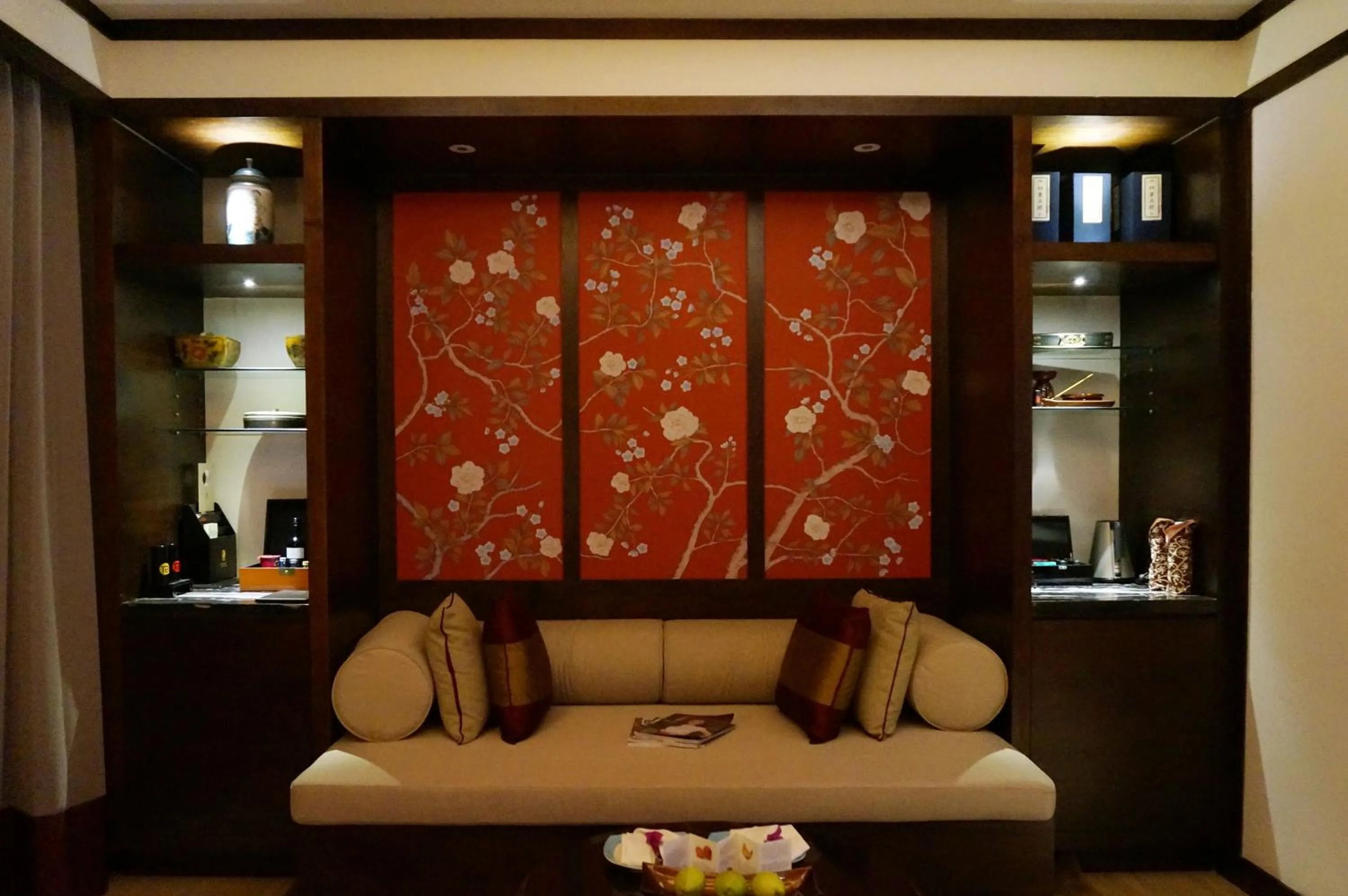 Living room in Banyan Tree Chongqing Beibei