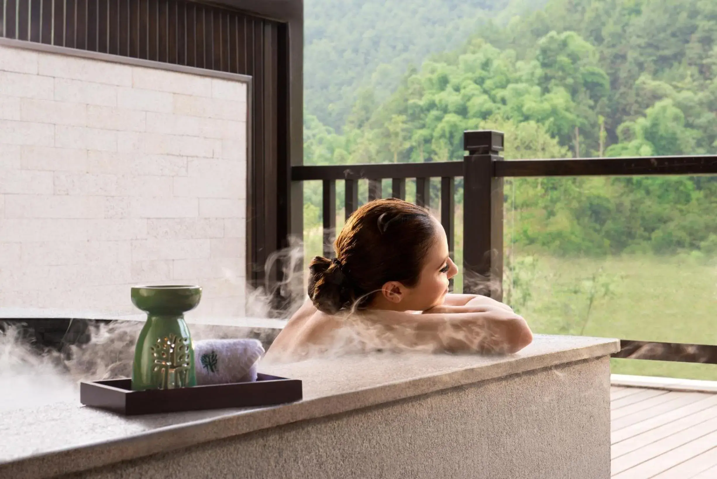 Hot Spring Retreat - Twin in Banyan Tree Chongqing Beibei Hot Spring Retreat - Twin in Banyan Tree Chongqing Beibei