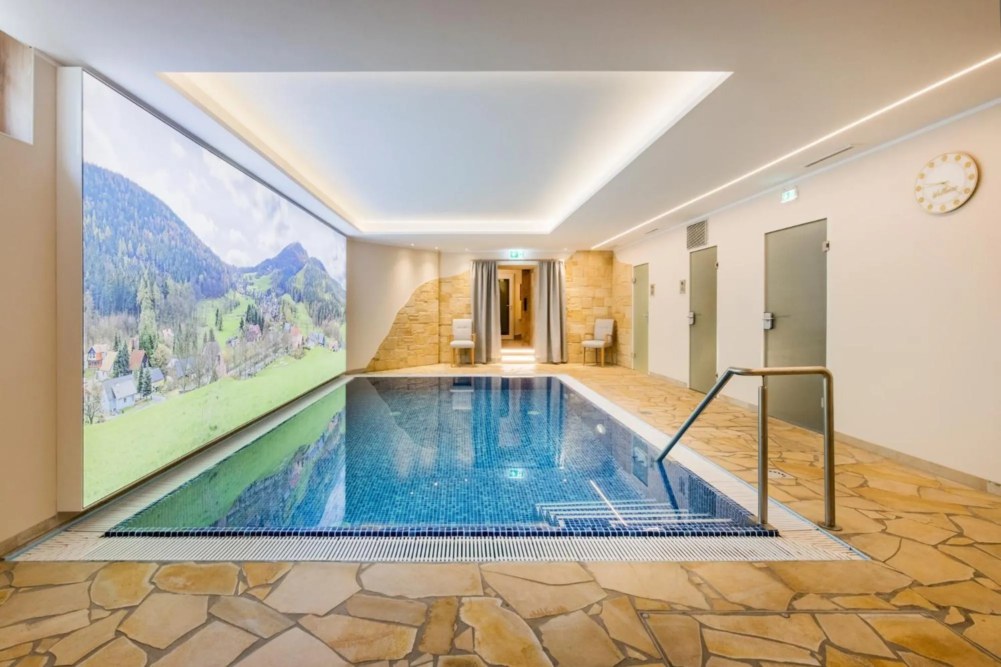 Swimming pool in Rübezahlbaude