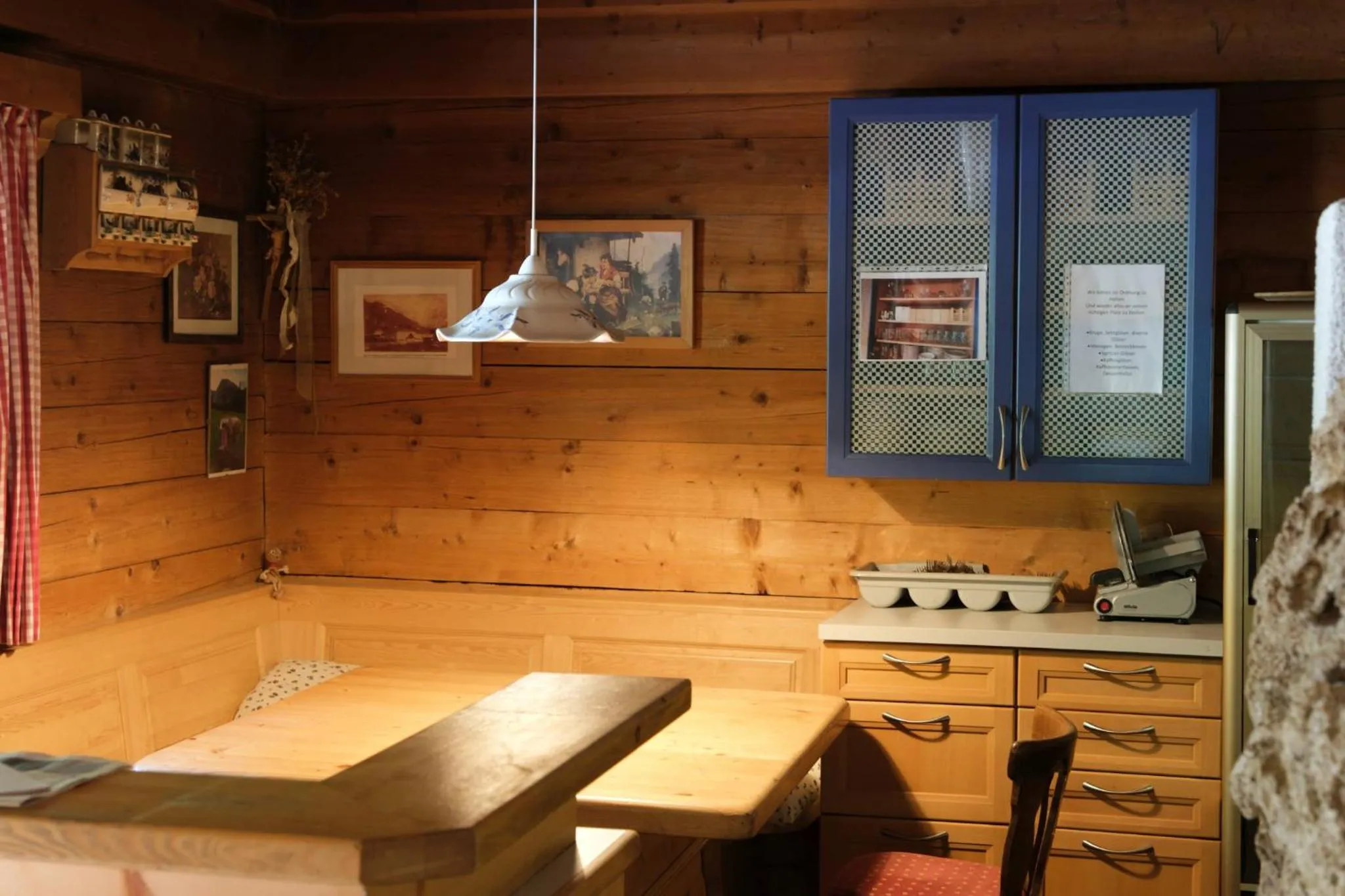 Kitchen or kitchenette in Landhotel Oberwengerhof