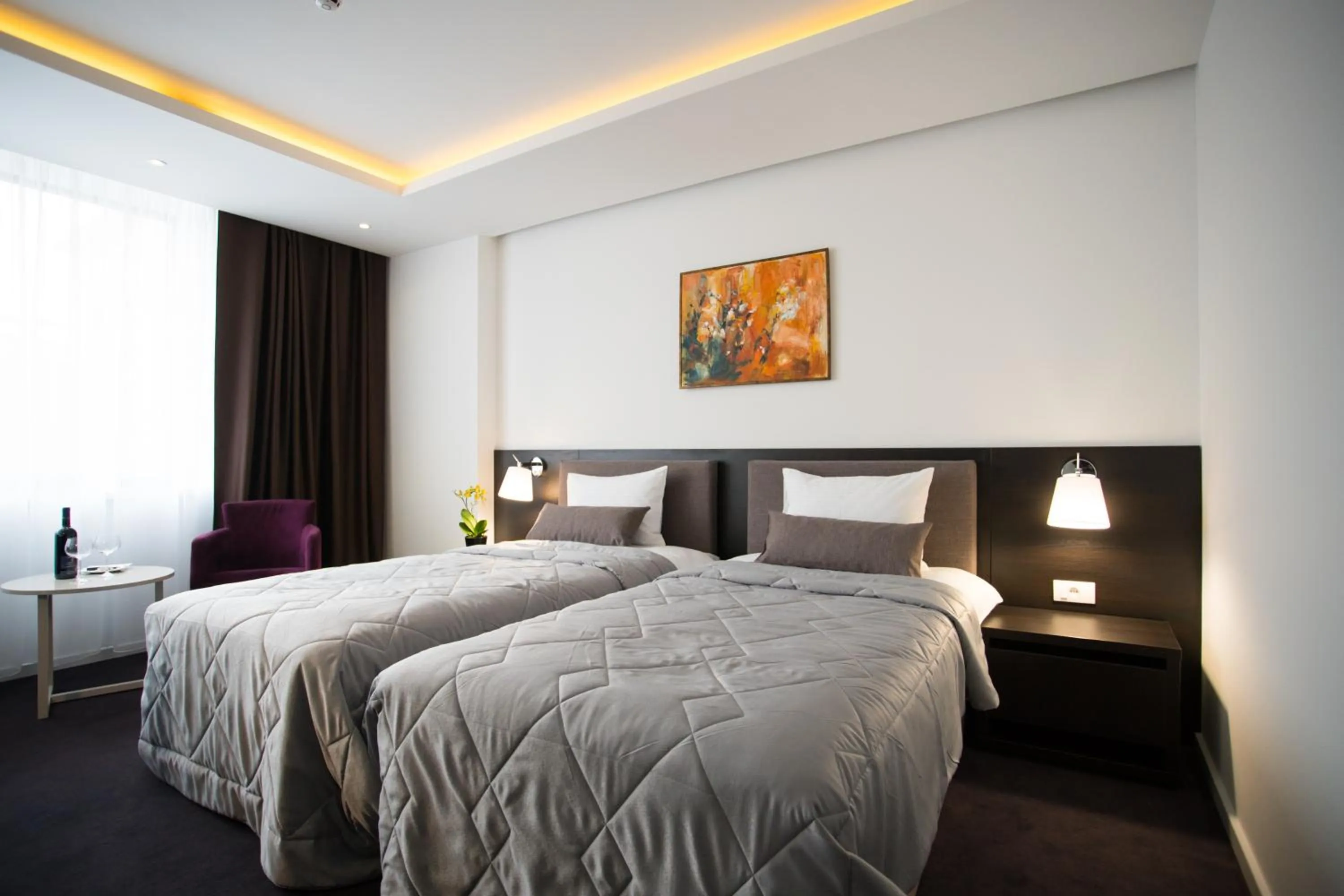 Photo of the whole room, Bed in New City Hotel & Restaurant Niš