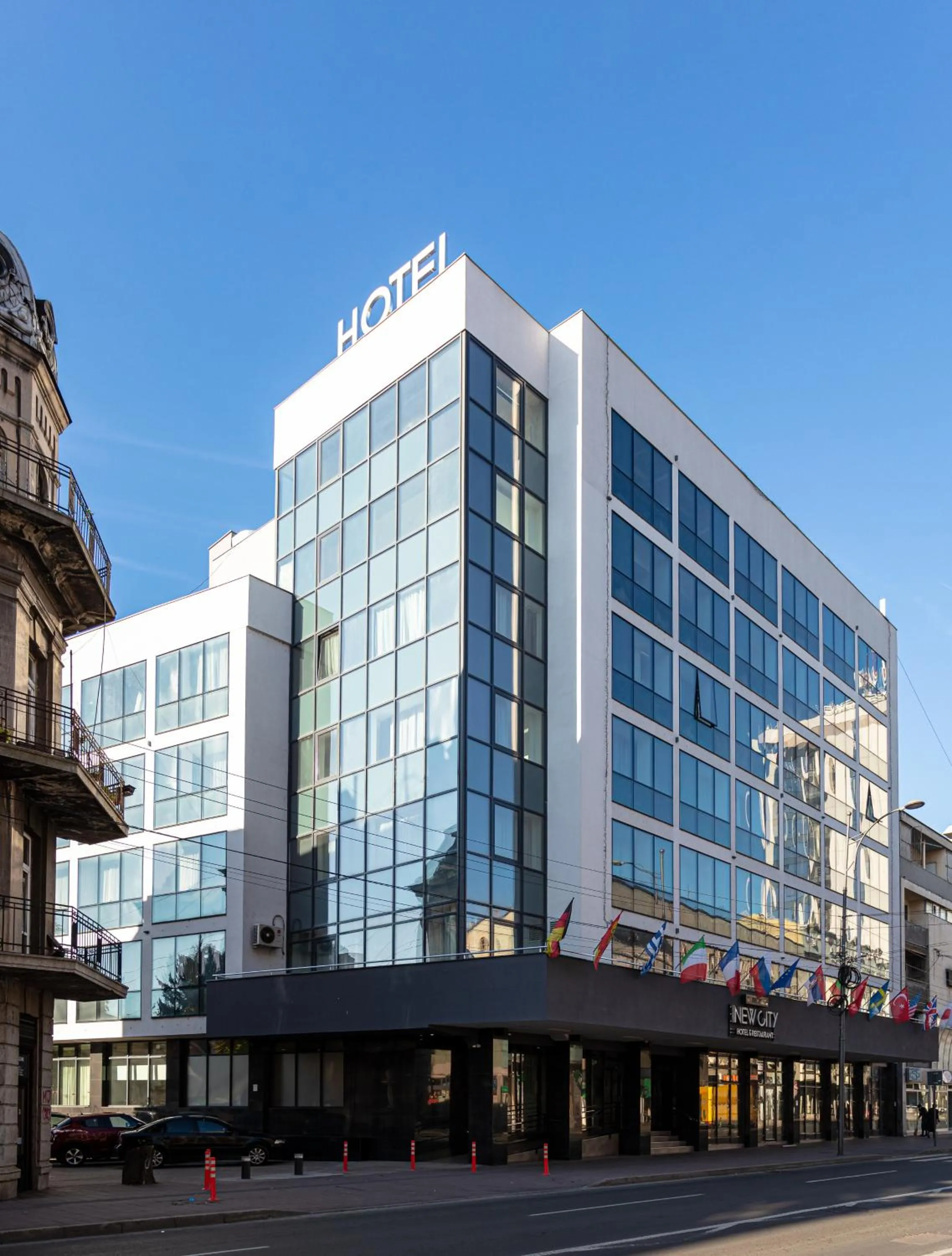 Property building in New City Hotel & Restaurant Niš