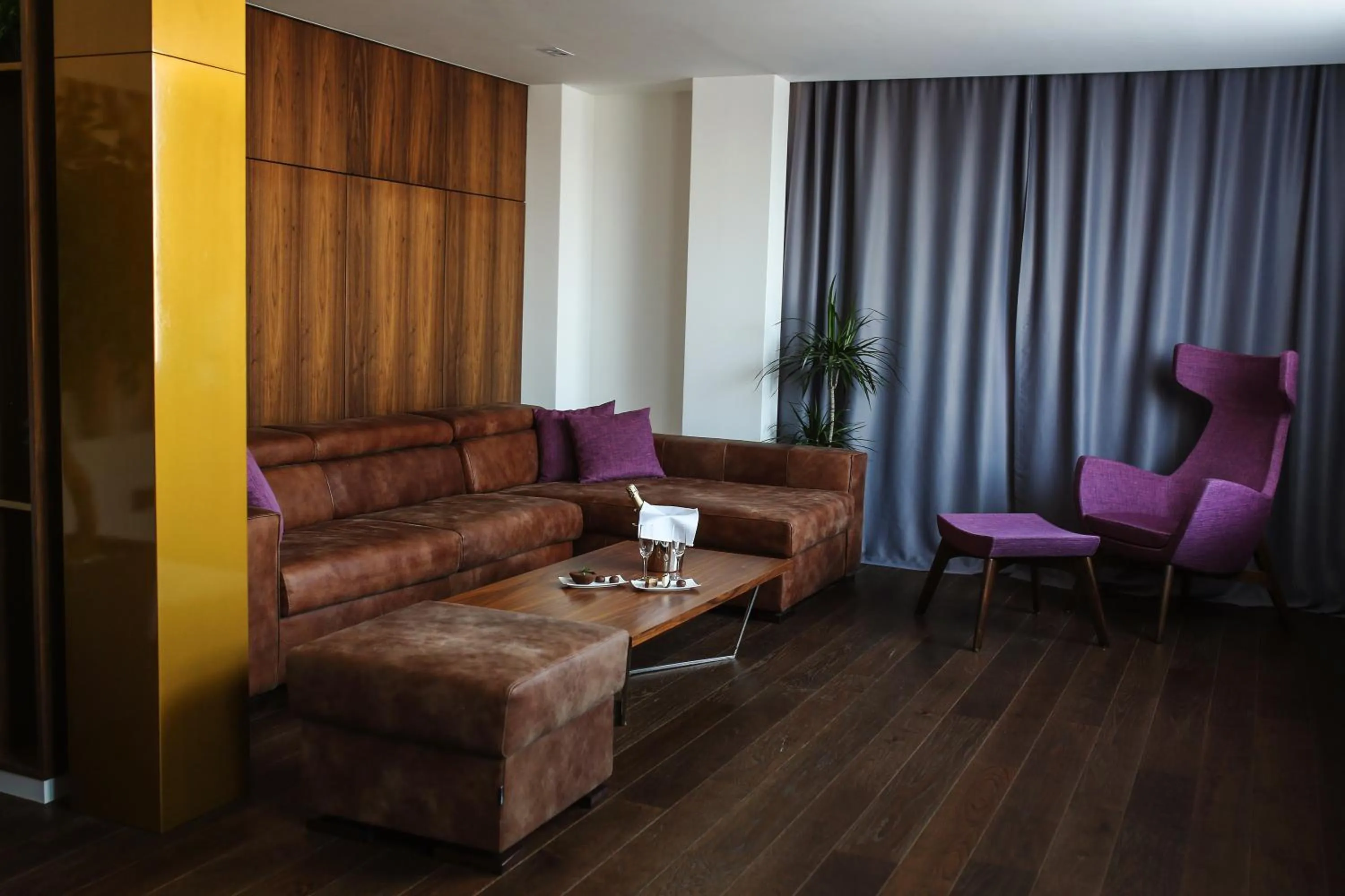 Living room in New City Hotel & Restaurant Niš
