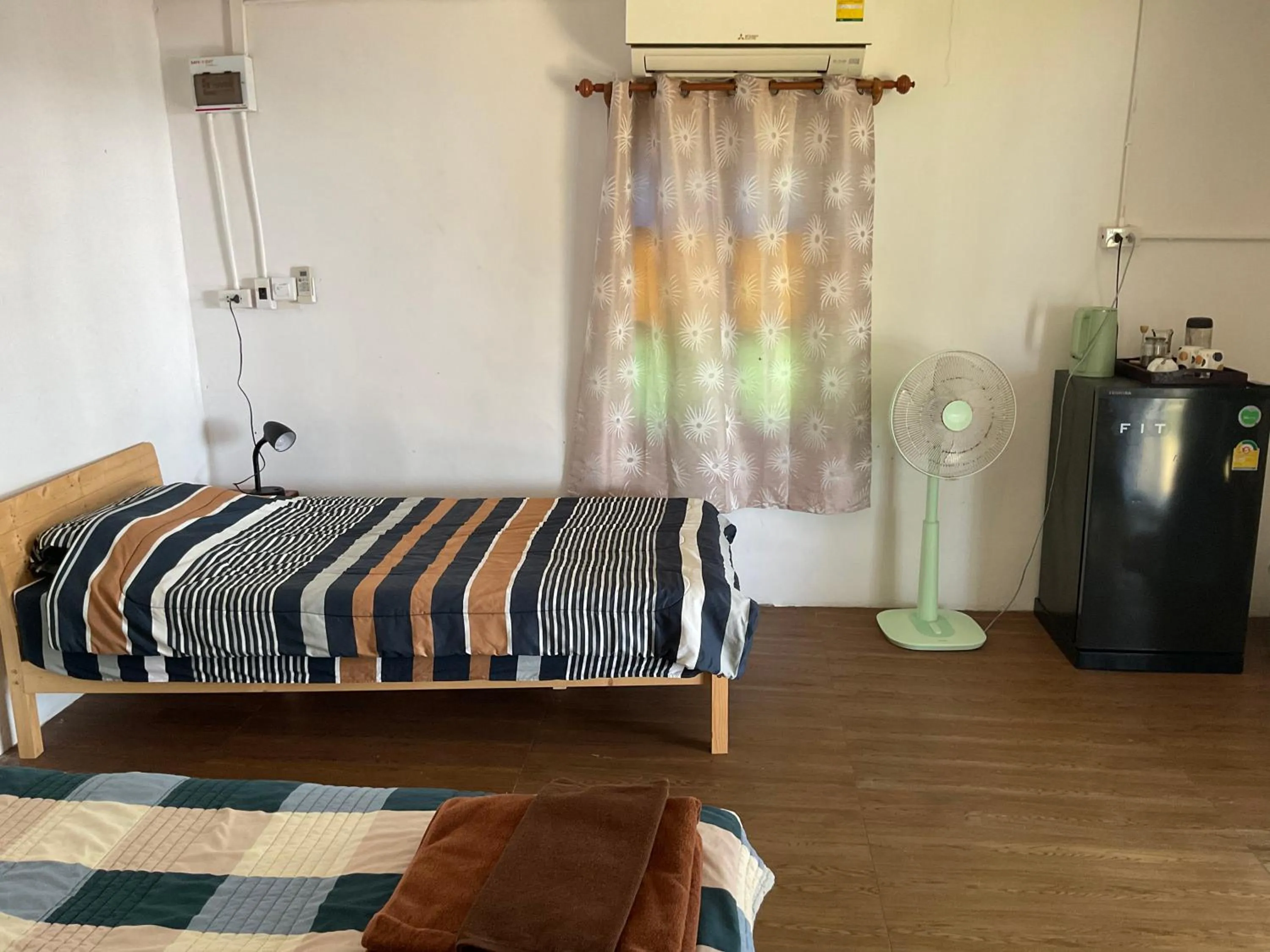 Bed in TK Beach Resort Koh Mak