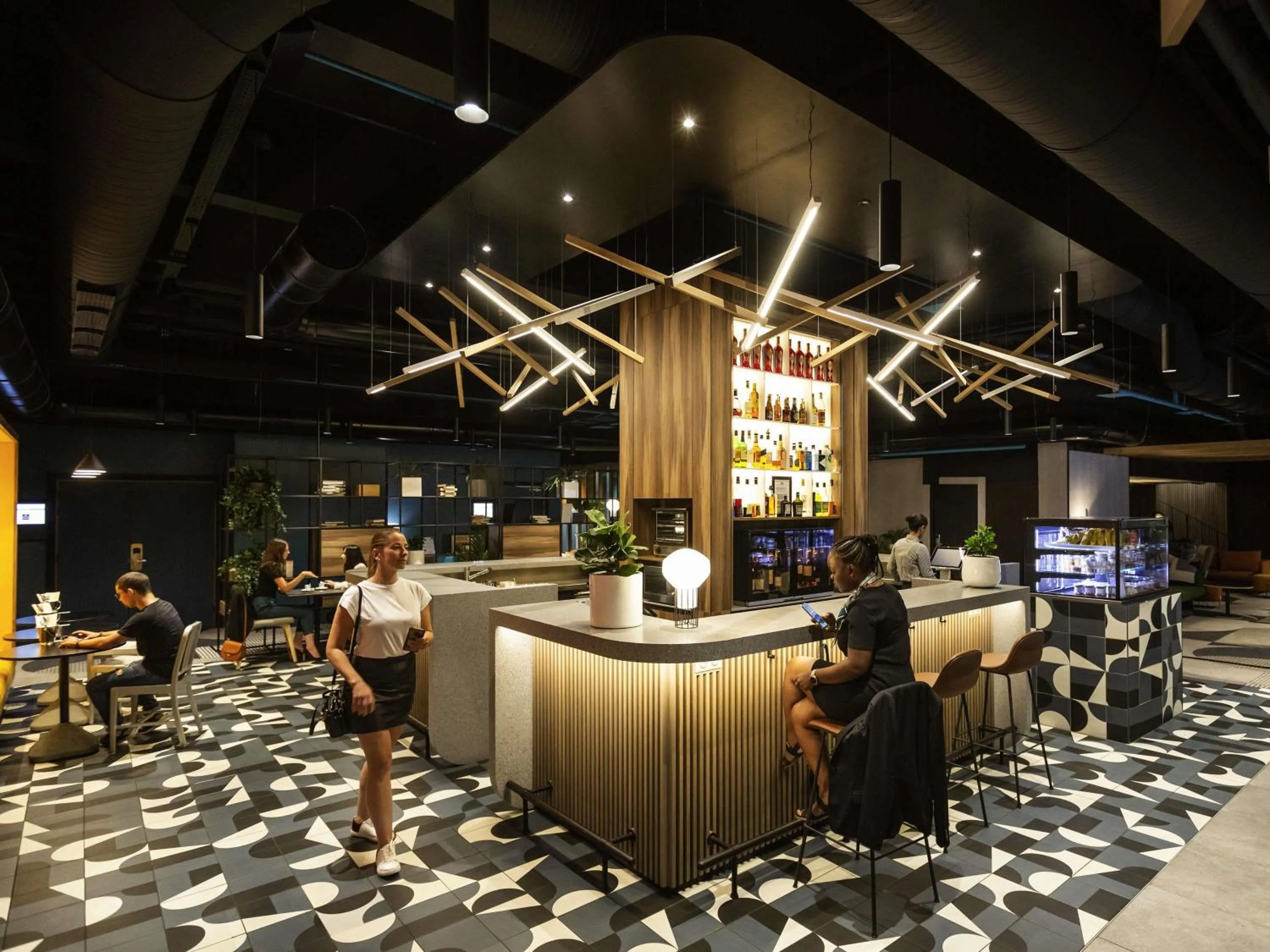 Lounge or bar in ibis Strasbourg Centre Les Halles