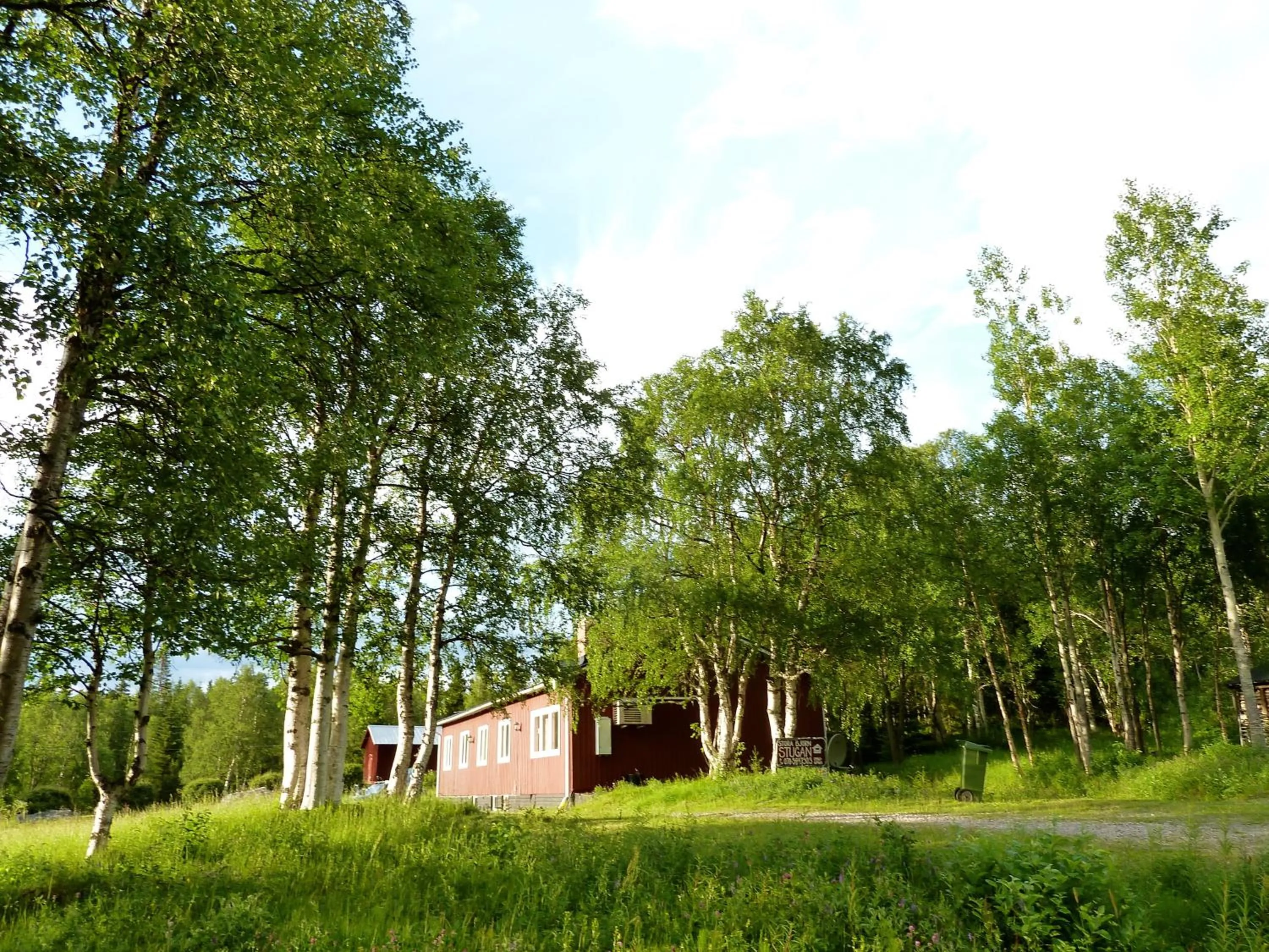 Garden in Stora Björnstugan