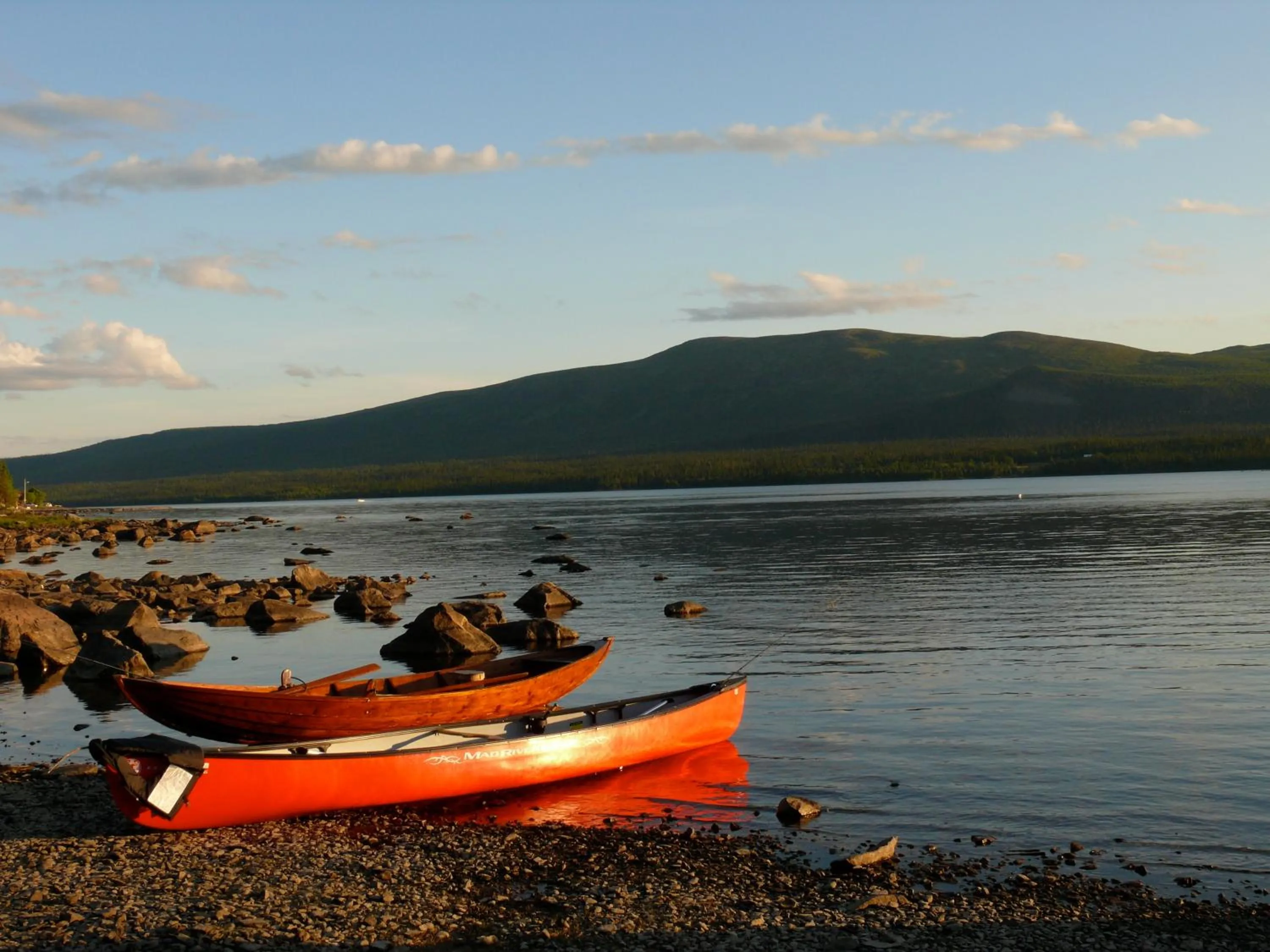 Canoeing in Stora Björnstugan