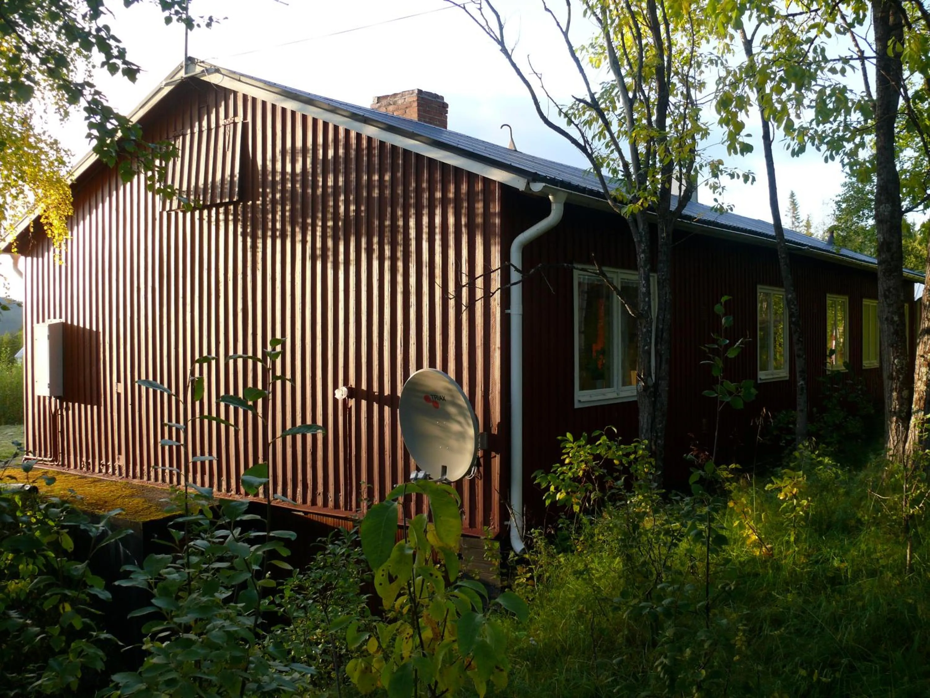 Facade/entrance in Stora Björnstugan