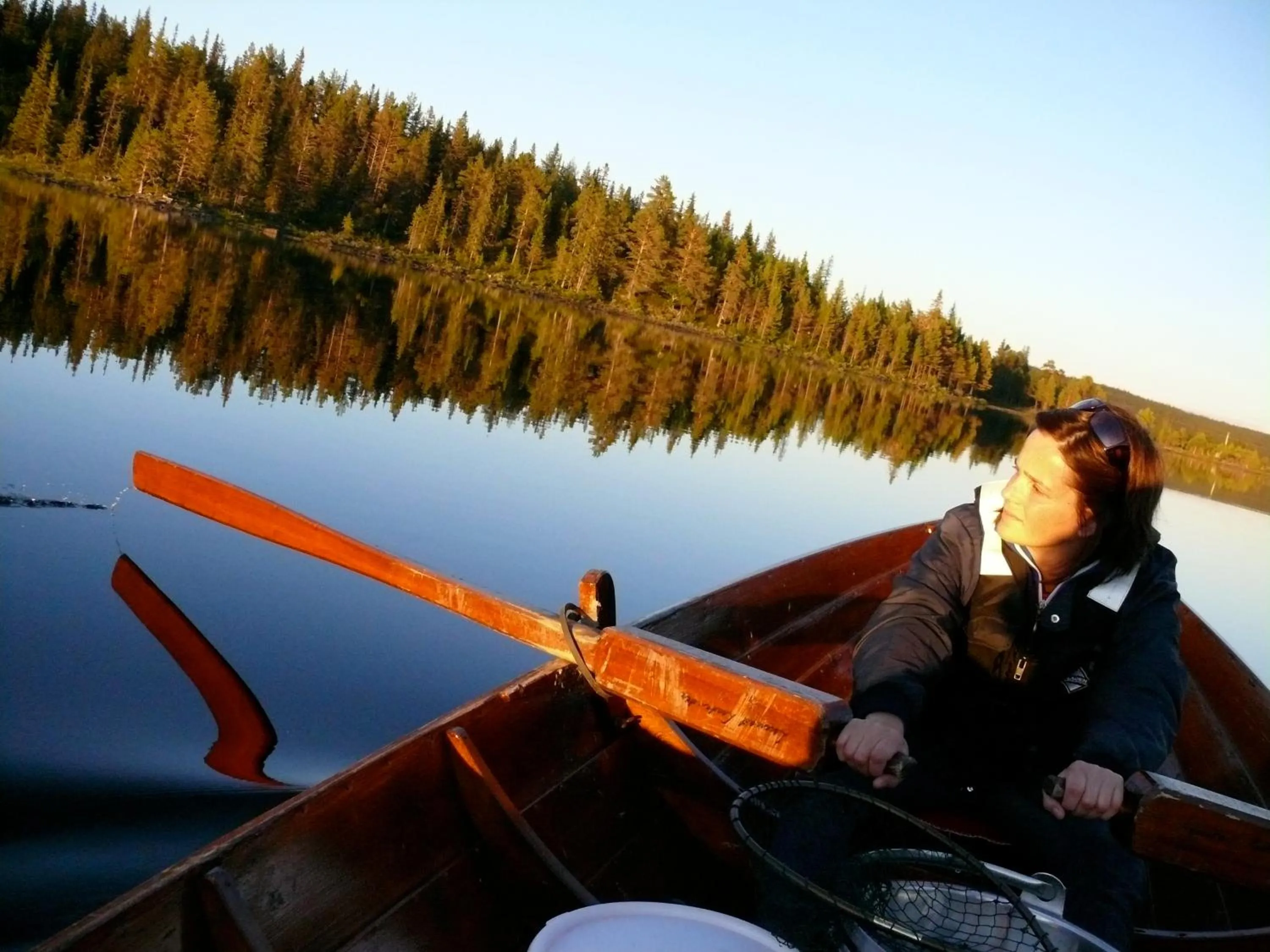 Canoeing in Stora Björnstugan