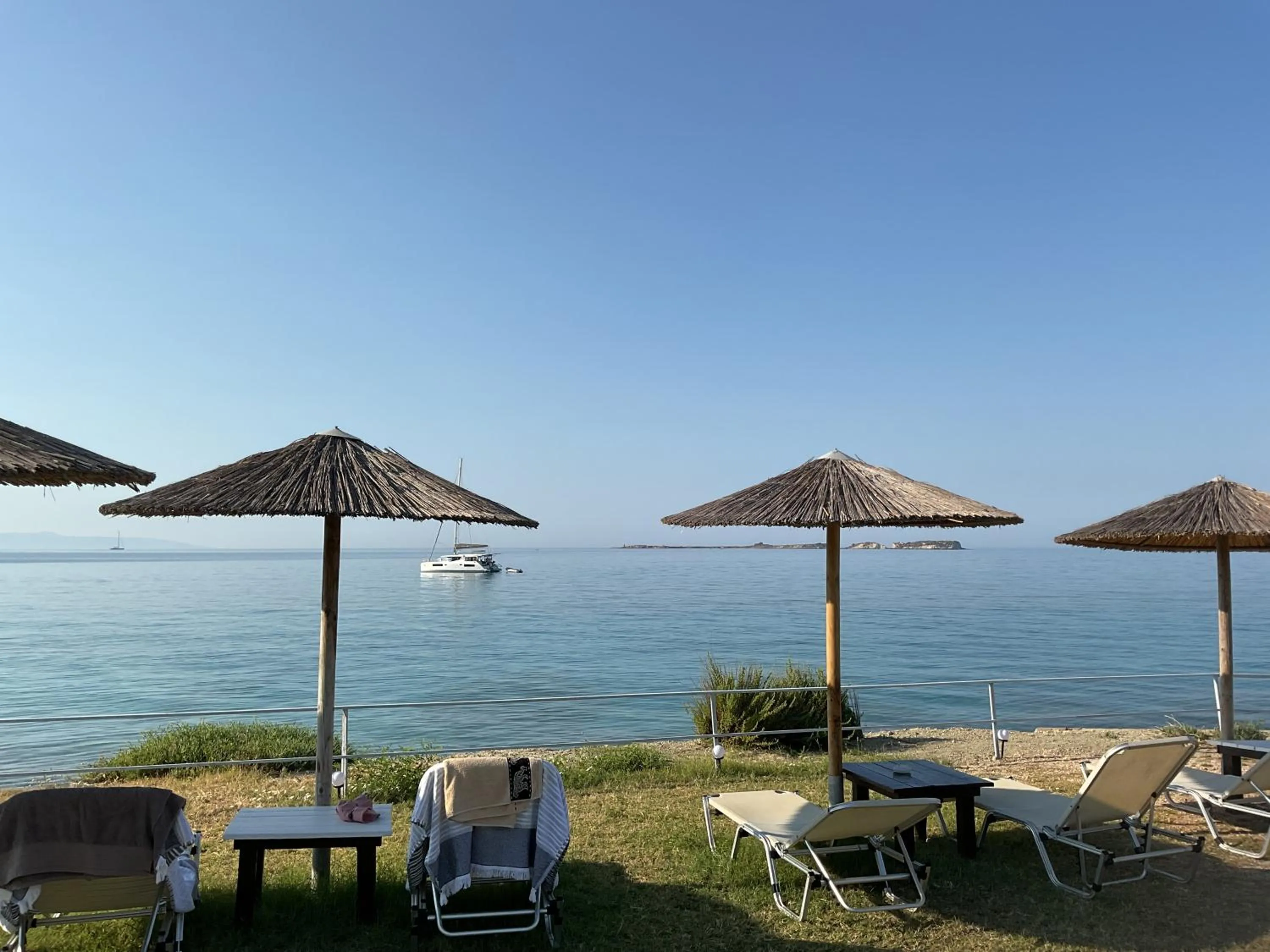 Sea view in Kefalonia Beach Hotel & Bungalows