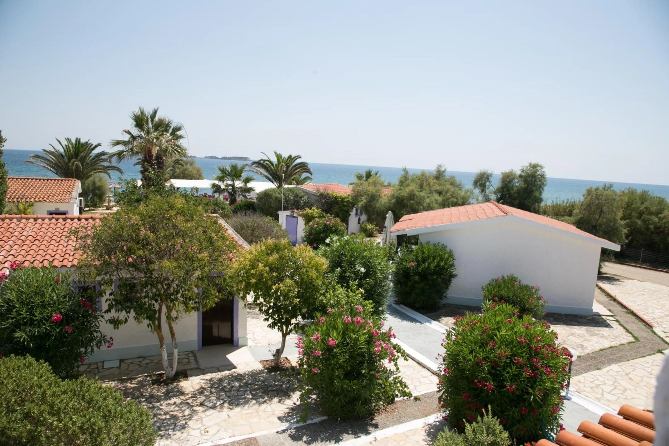 Bird's eye view in Kefalonia Beach Hotel & Bungalows