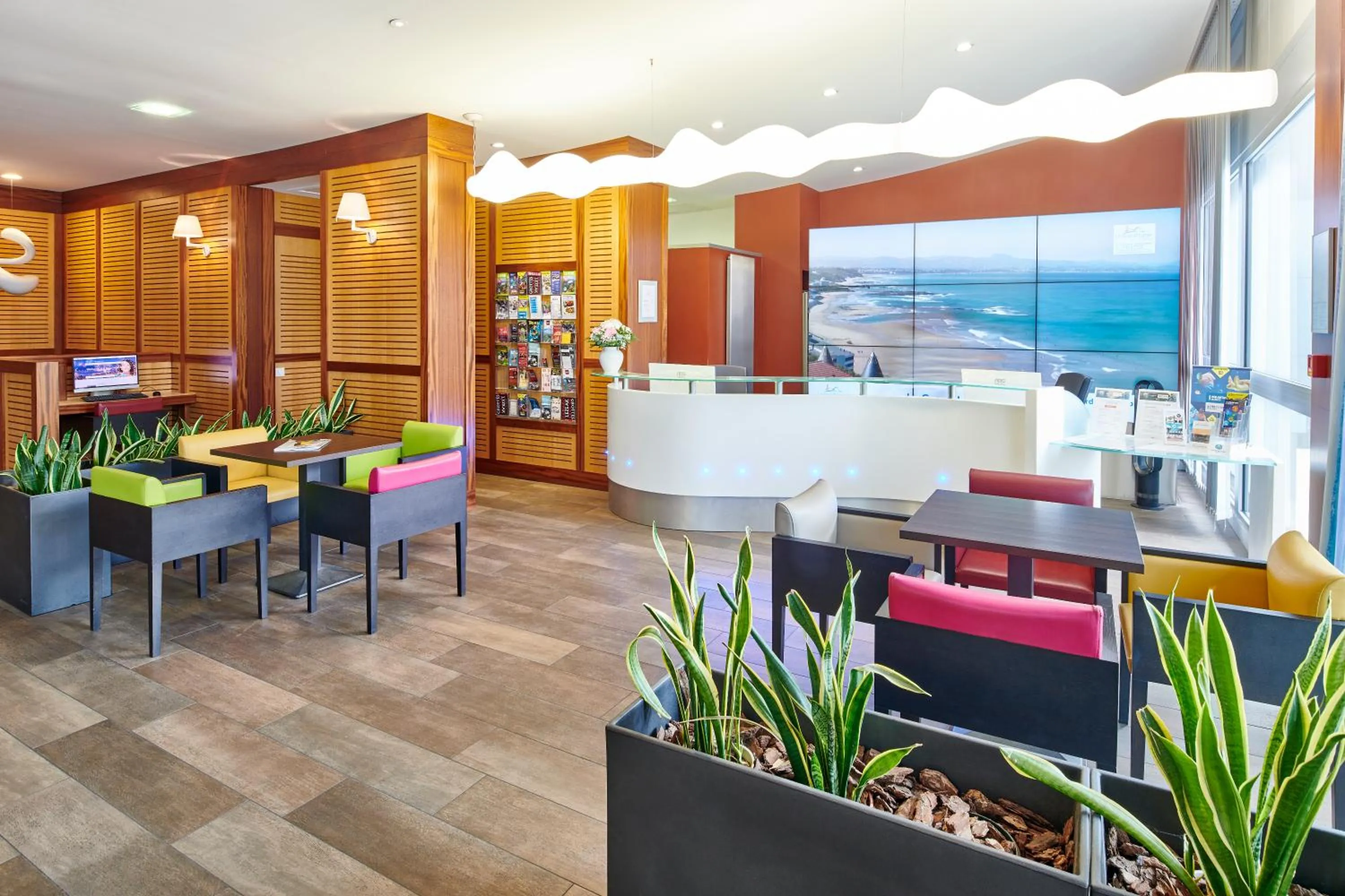 Lobby or reception in Résidence Vacances Bleues Le Grand Large