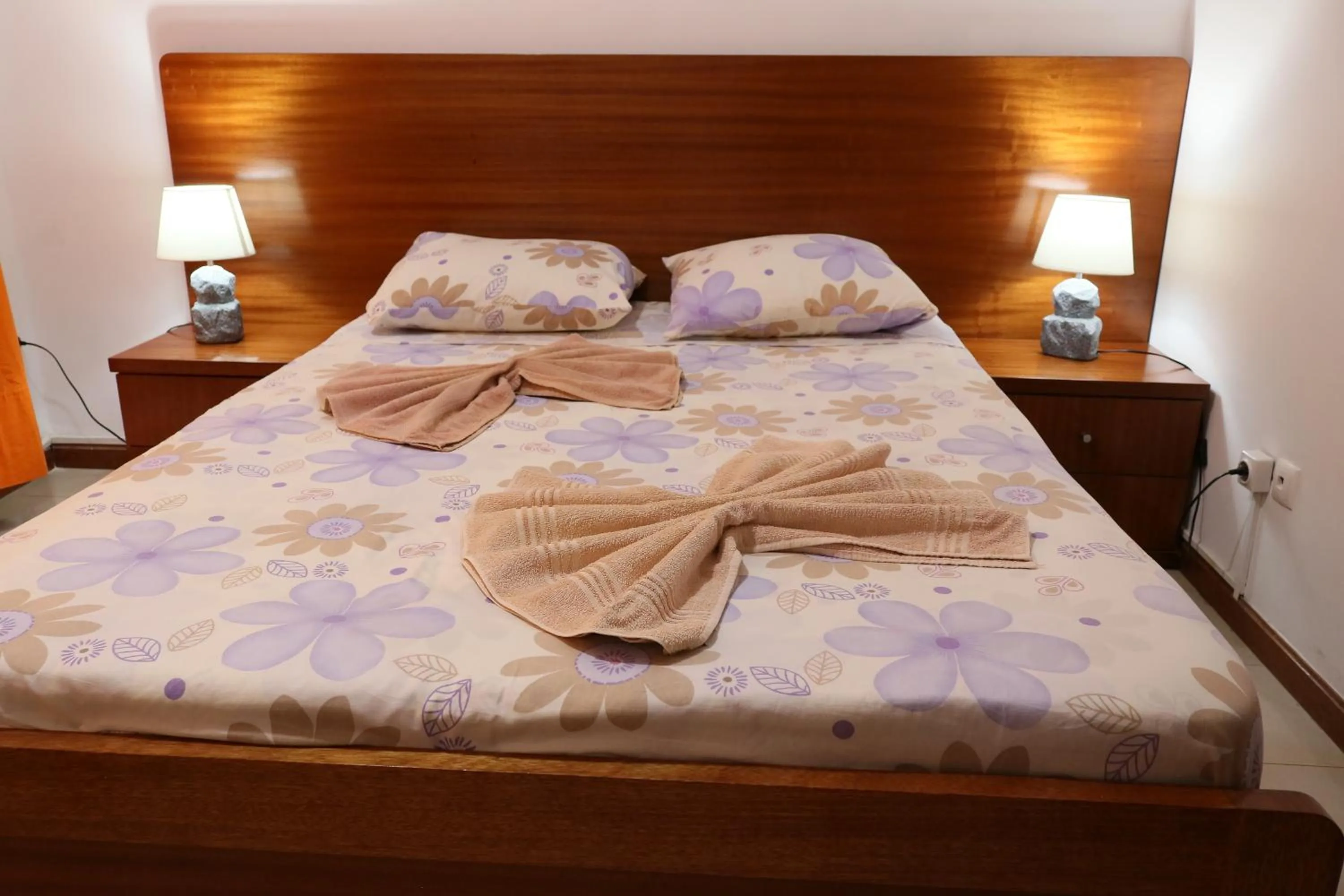 Bed in O Jardim do Vinho, AC